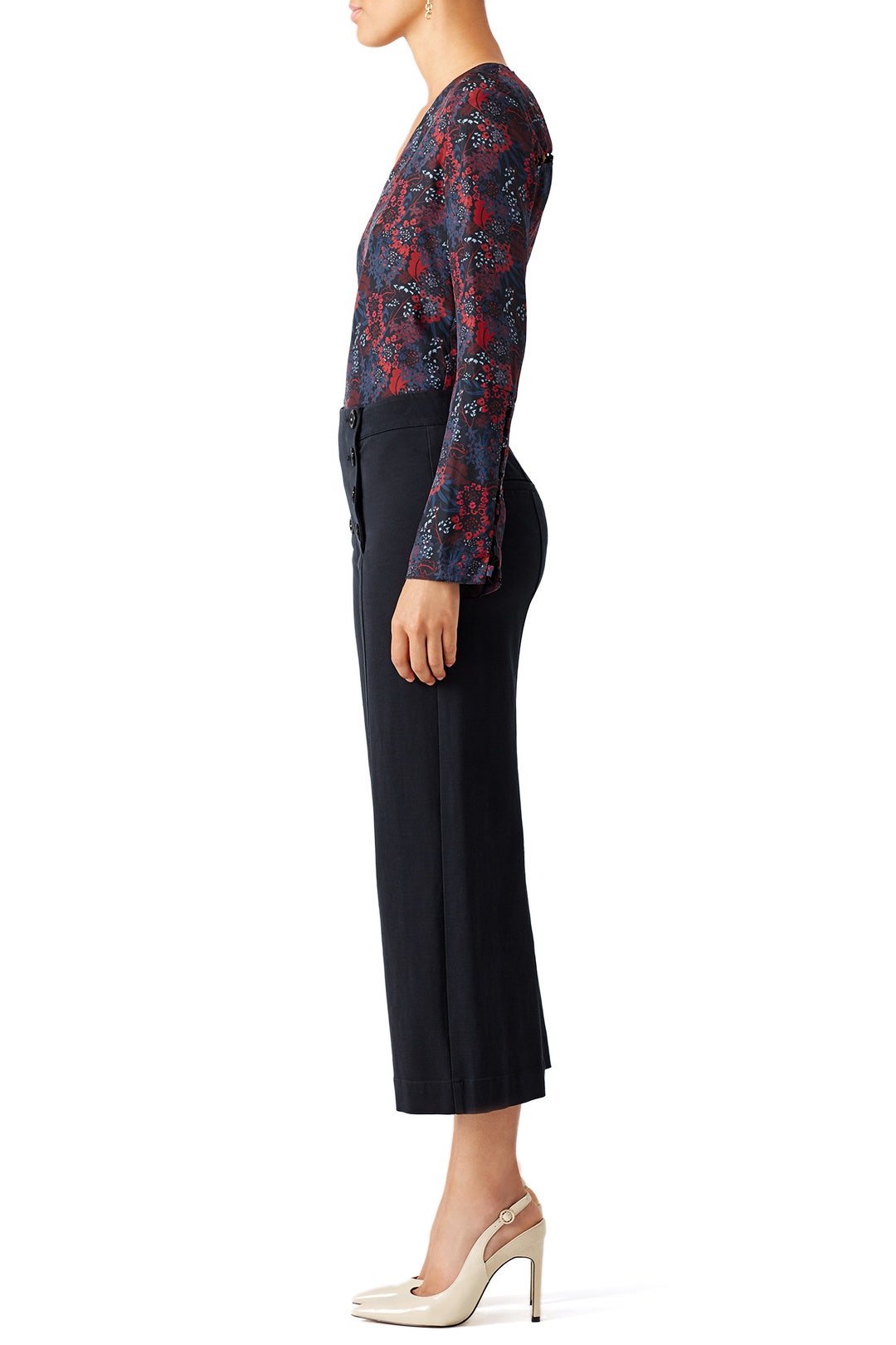 Dark Botanical Top by Waverly Grey 1