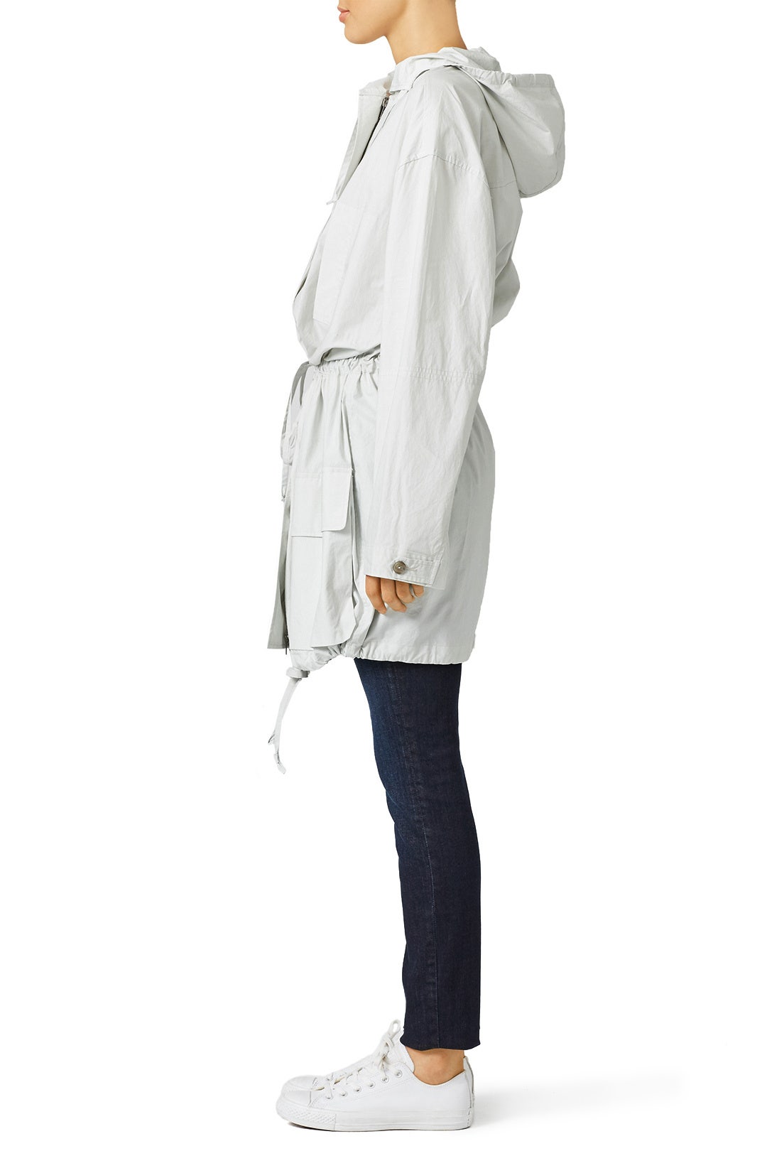 Short Boven Cotton Parka by Equipment 2