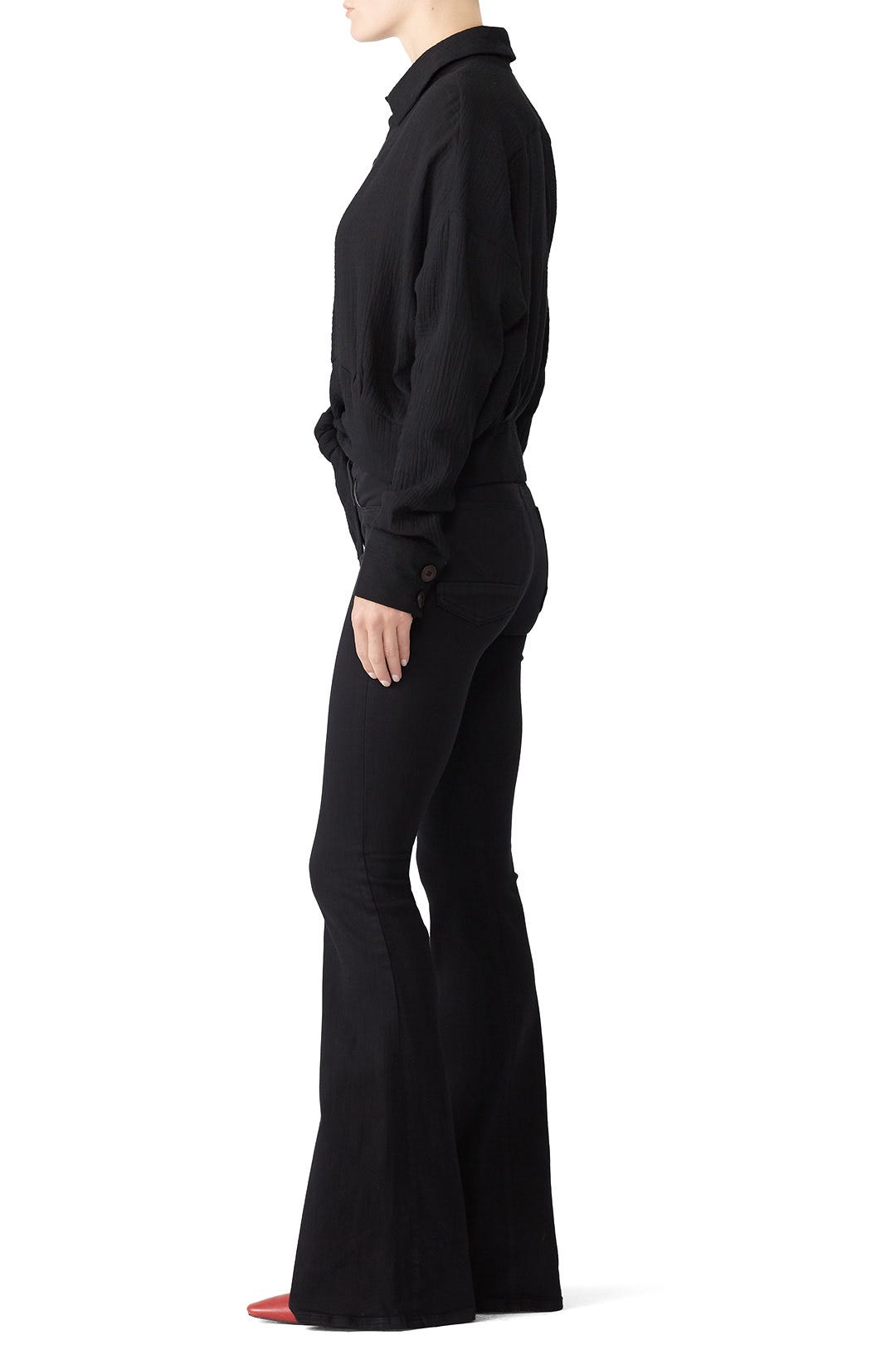 Sunstreaks Tie Front Shirt by Free People 2