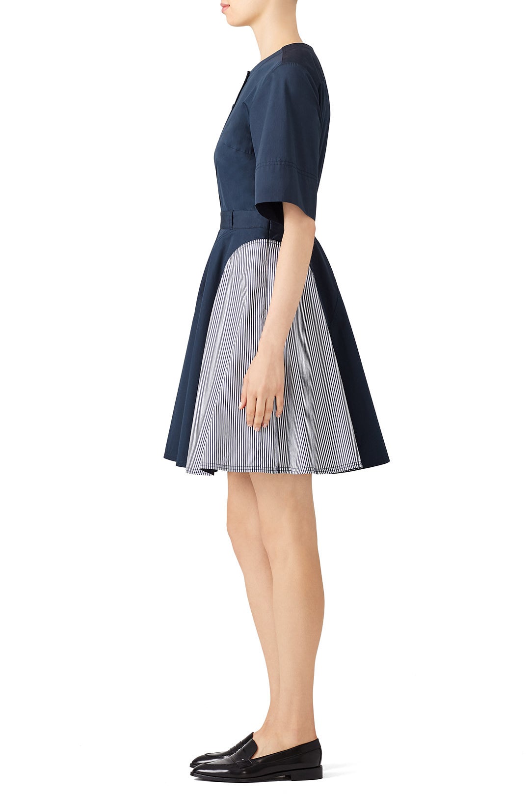 Stripe Cotton Dress by Jason Wu 1
