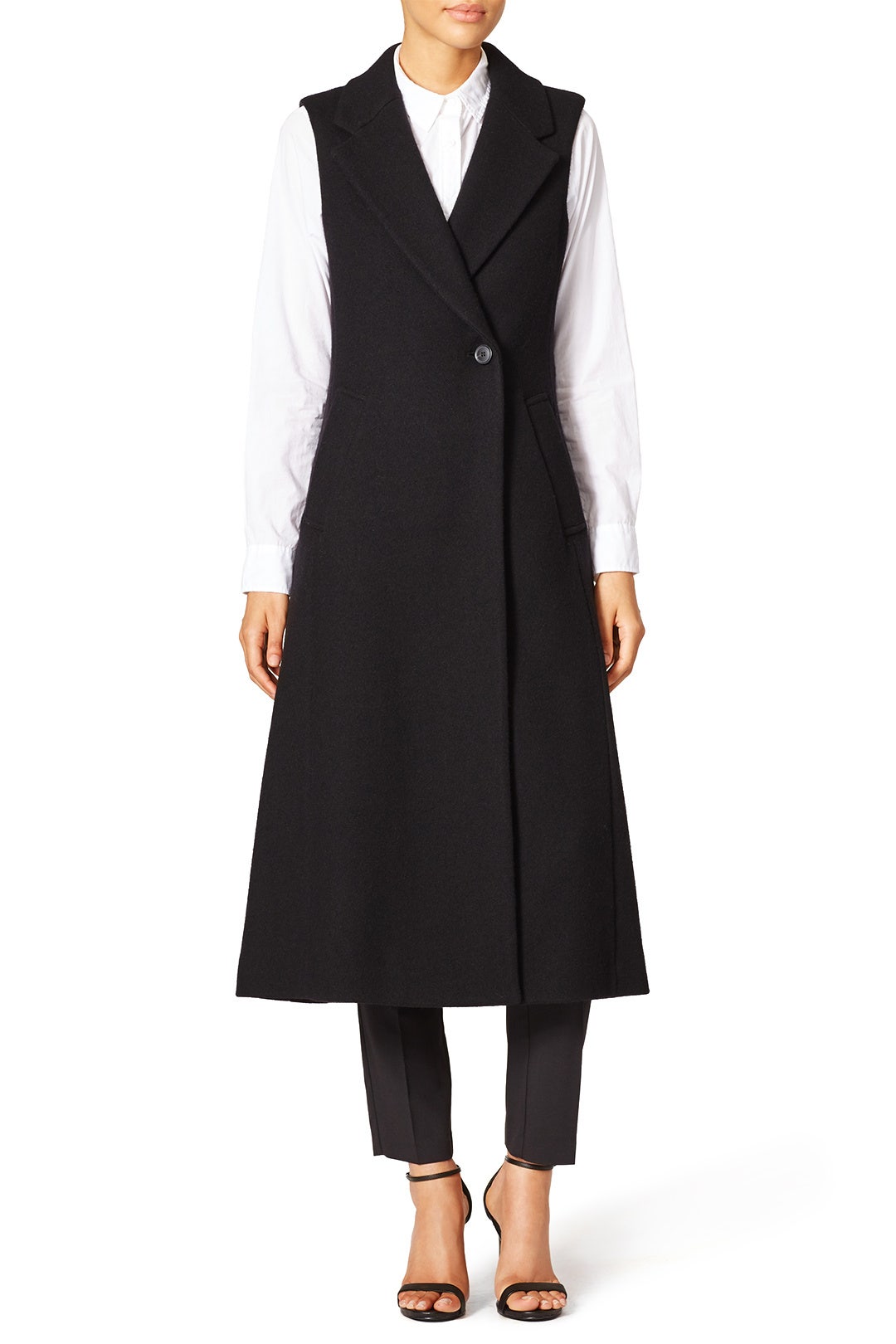 Tremayah Bolton Vest by Theory 0