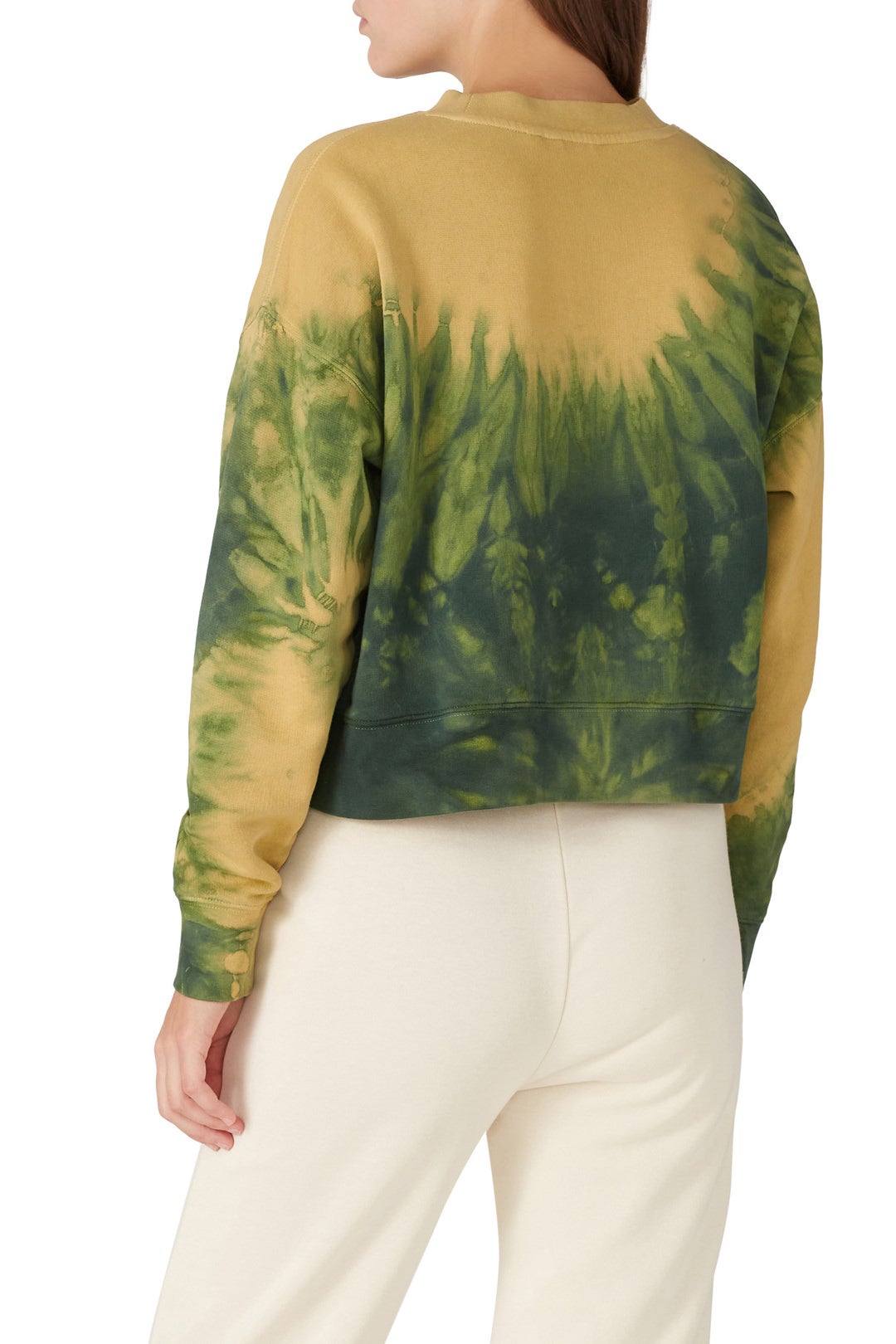 Green Boxy Retro Sweatshirt by WRANGLER 1