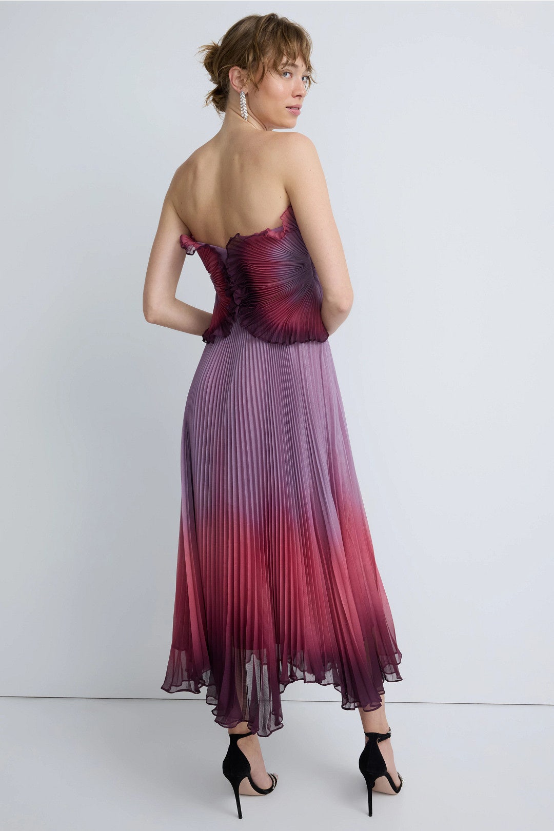 Delyth Strapless Dress by AMUR 1