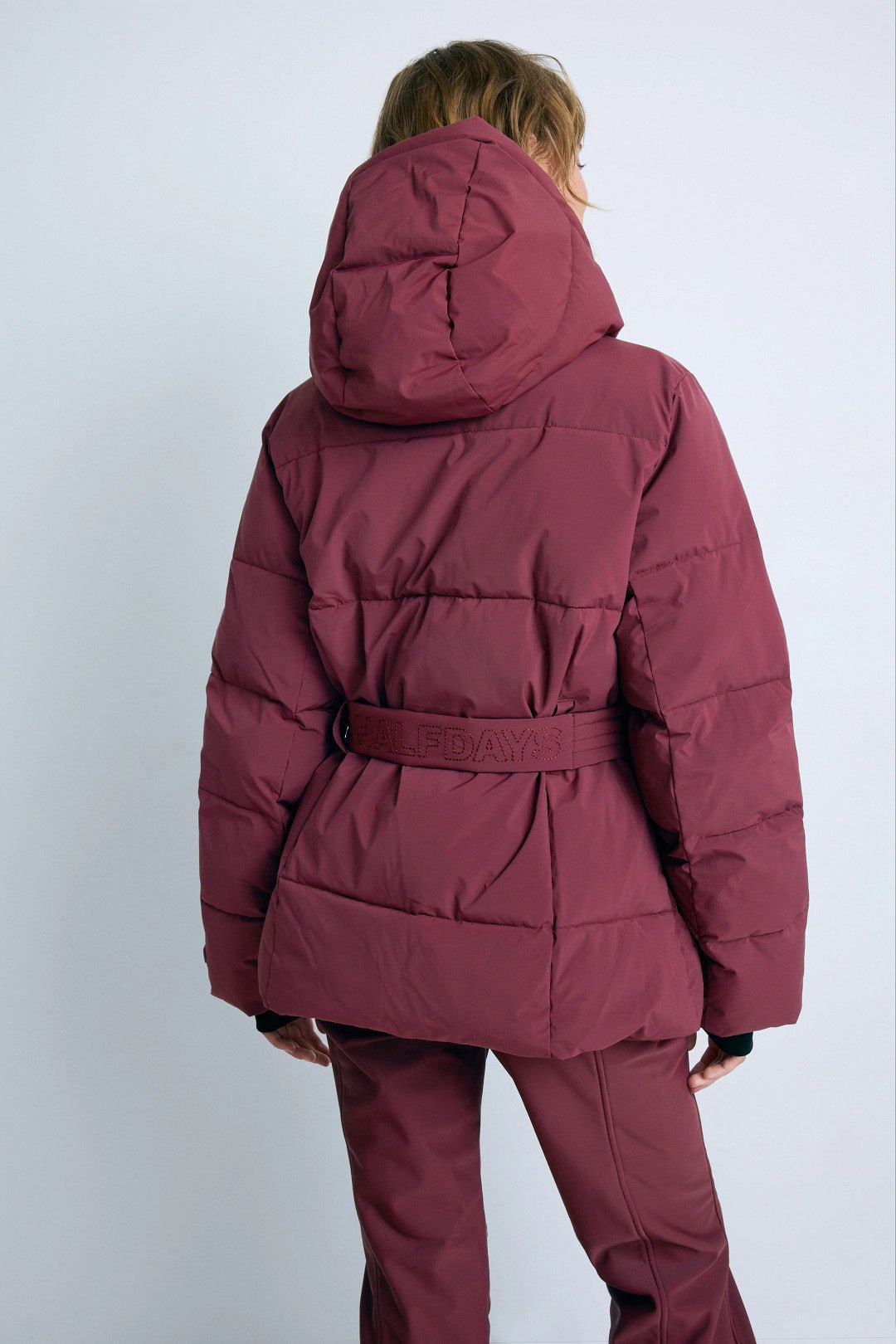 Hedy Belted Puffer Jacket by Halfdays 2