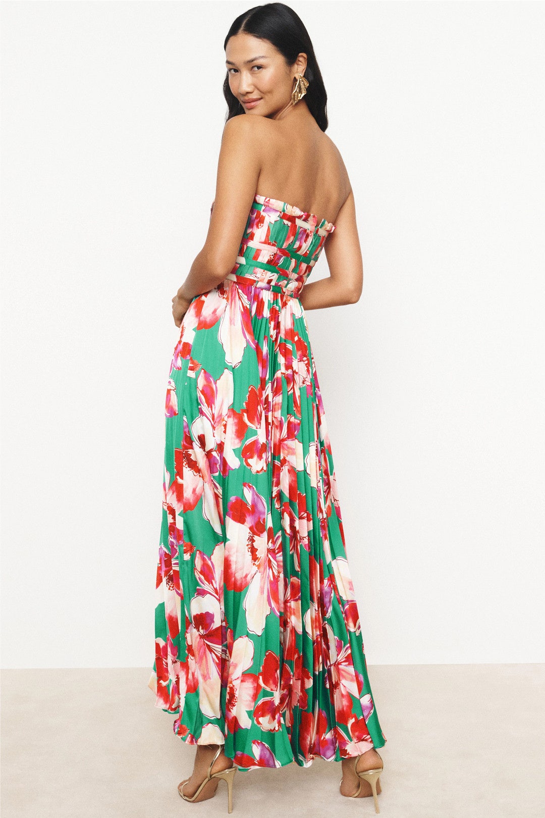 Sabina Floral Maxi Dress by Hutch 2