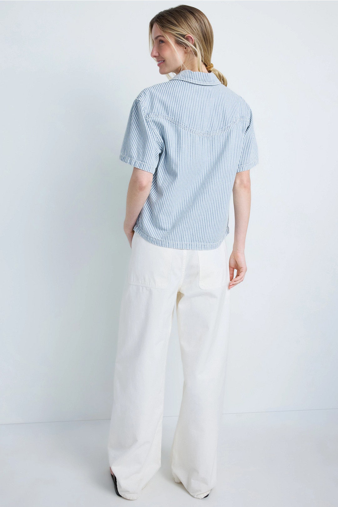 Short Sleeve Denim Shirt by Scotch & Soda 1