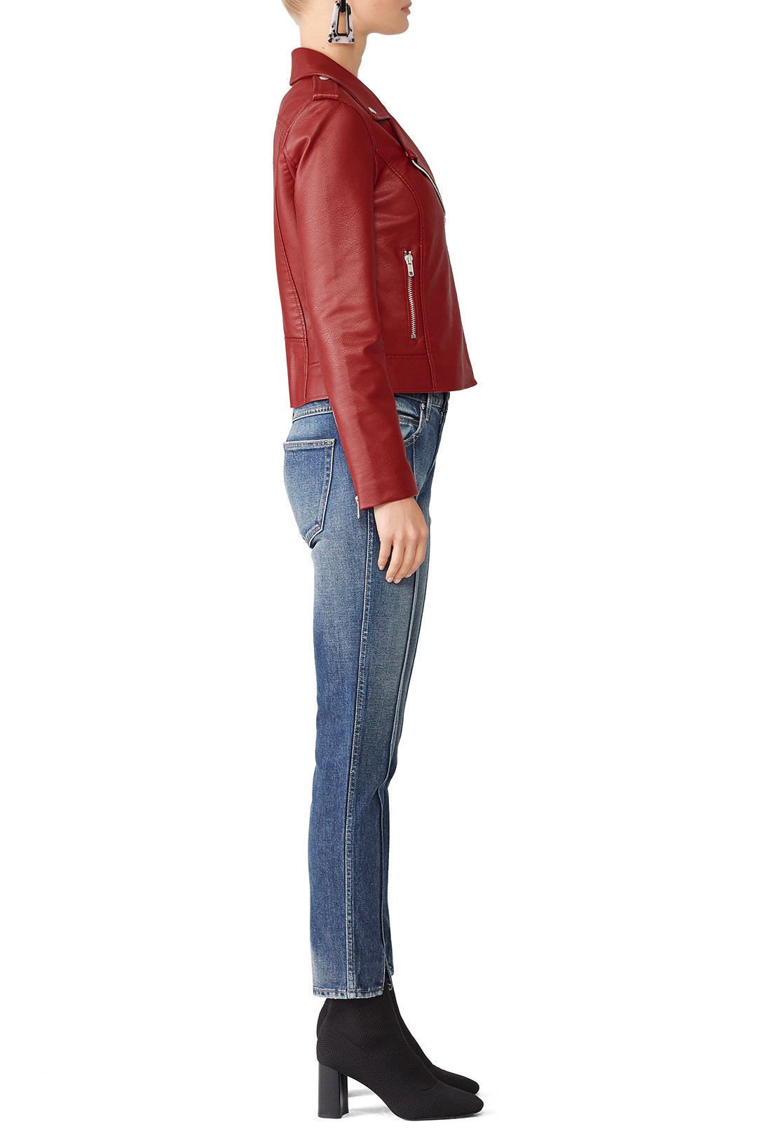 Just Ride Vegan Leather Jacket by BB Dakota 2