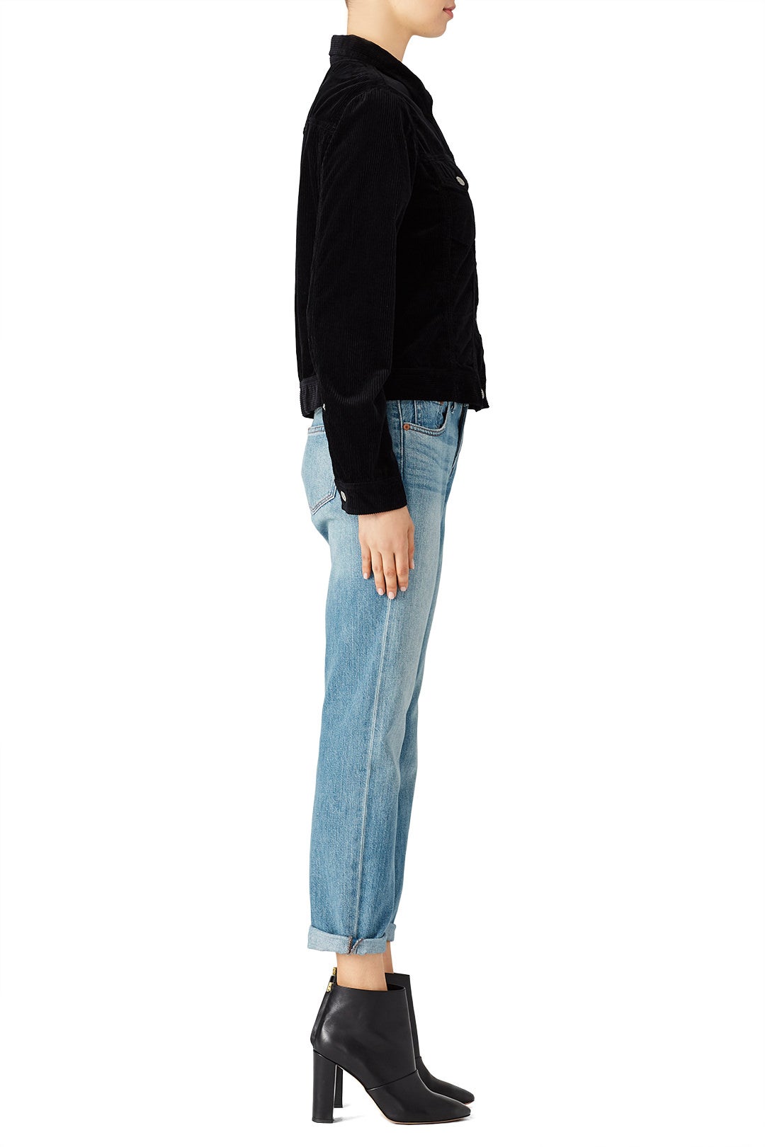 Black Trucker Jacket by The Cords & Co 2