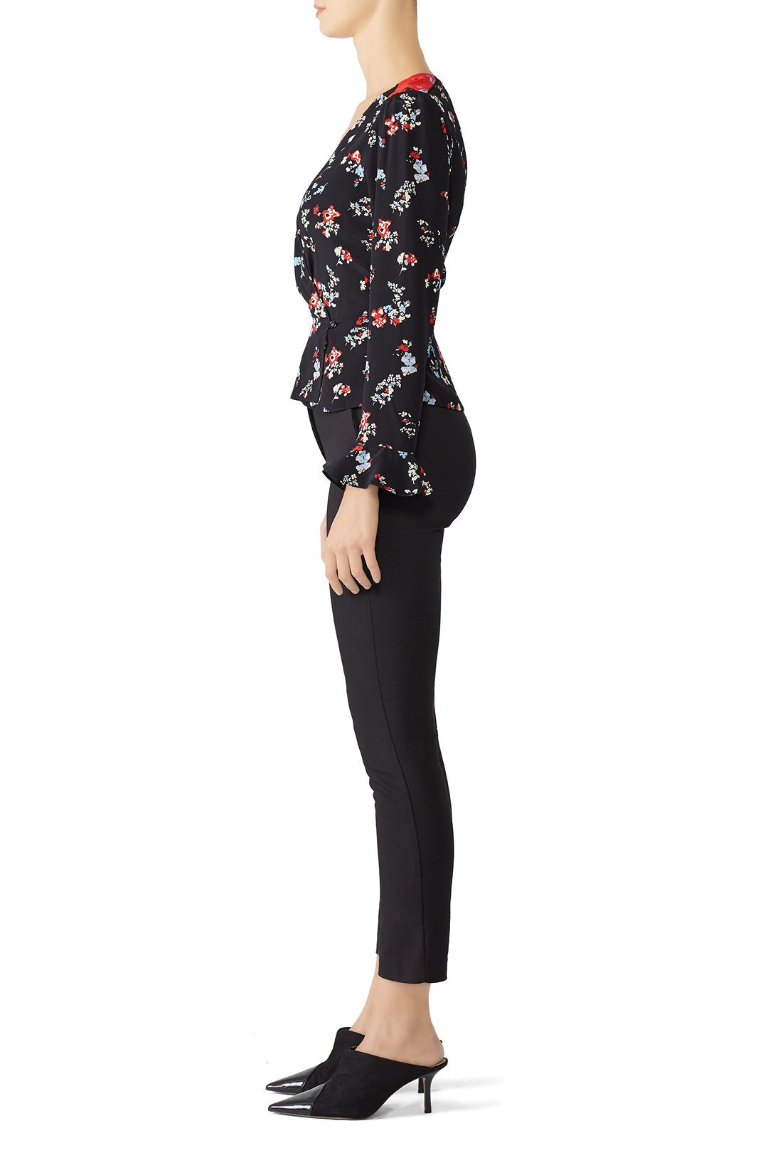 Floral Clusters Clio Top by Tanya Taylor 1