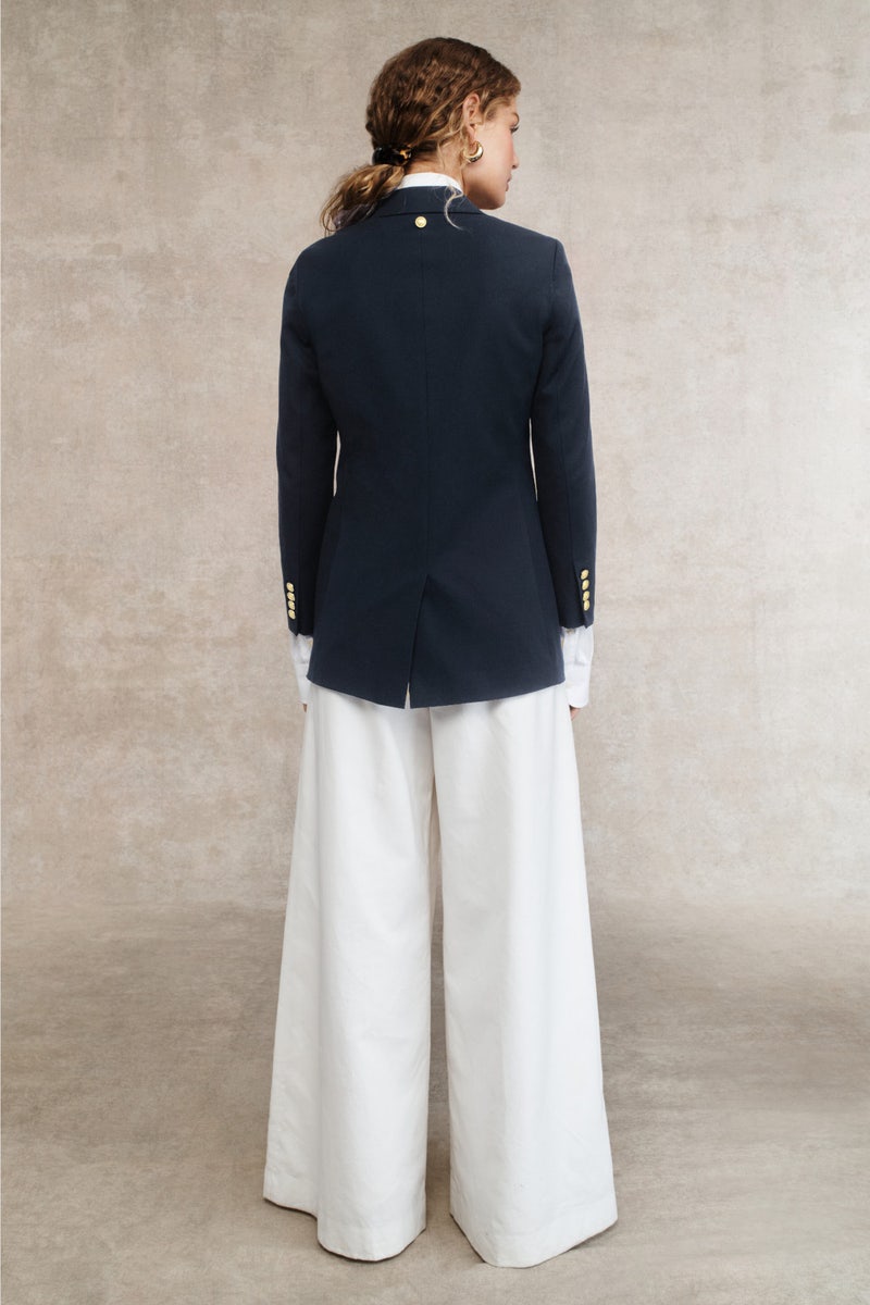 Navy Walter Blazer by Derek Lam 10 Crosby - Photo 2