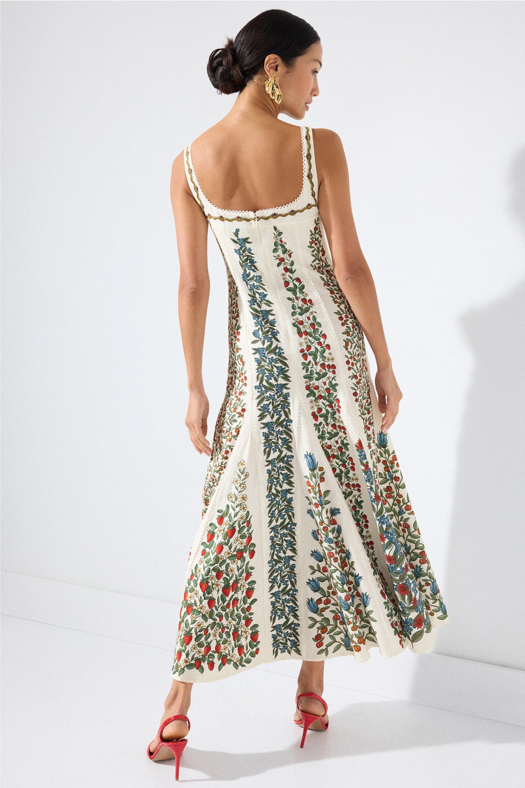 Fruit Beauty Off-White Maxi Dress by FARM Rio 2