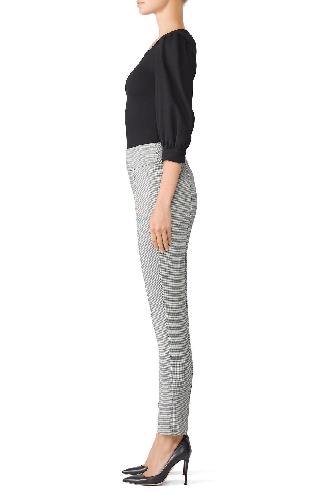 Grey Skinny Zip Pants by Fifteen Twenty 1