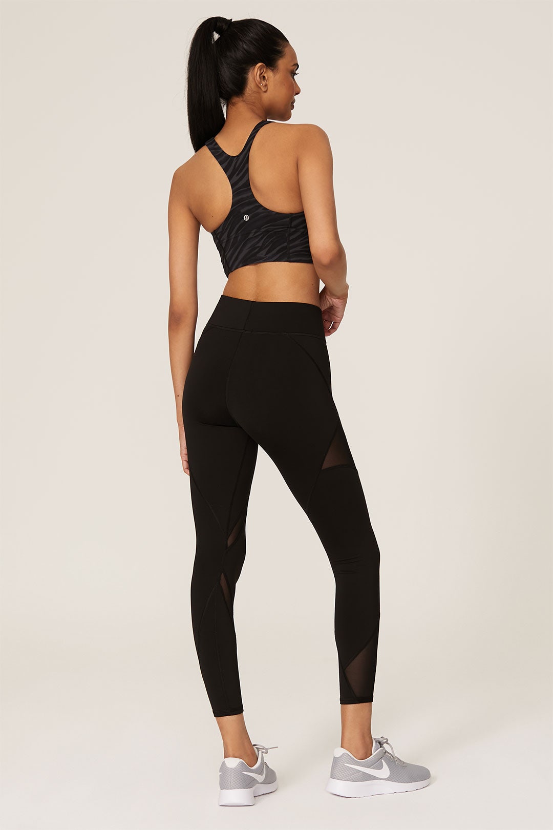 Camo Wunder Train Long Line Bra by Lululemon 2