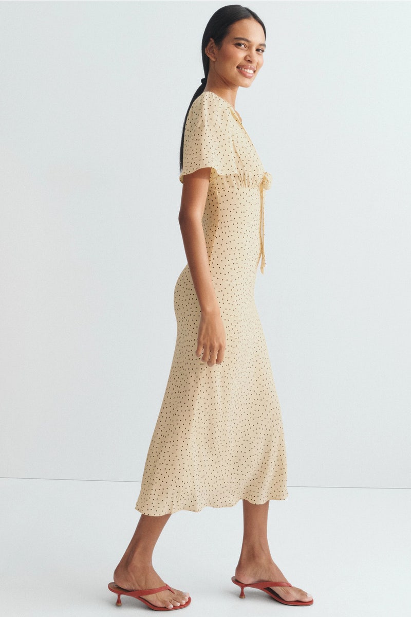 delfi delina dress cream DELFI DELINA DRESS by Delfi Collective