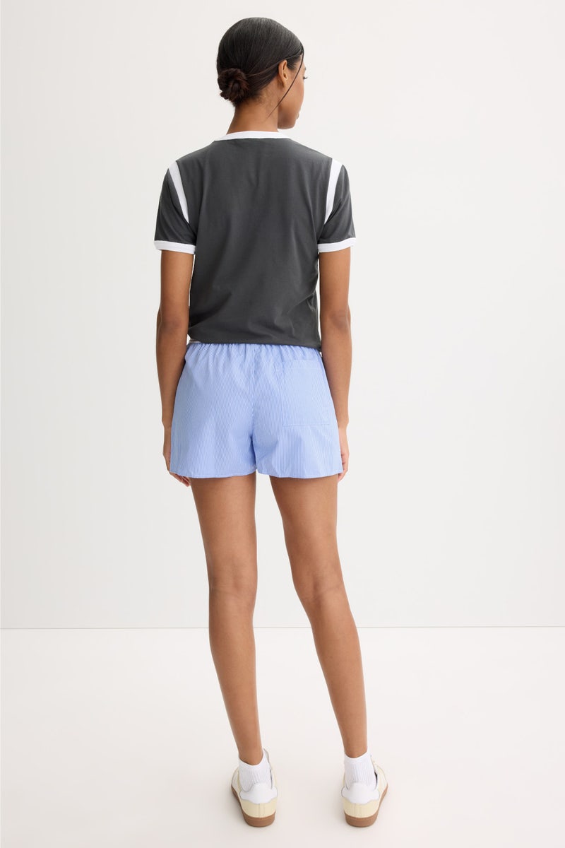 Serif Logo Boxer Shorts by Sporty & Rich - Photo 2