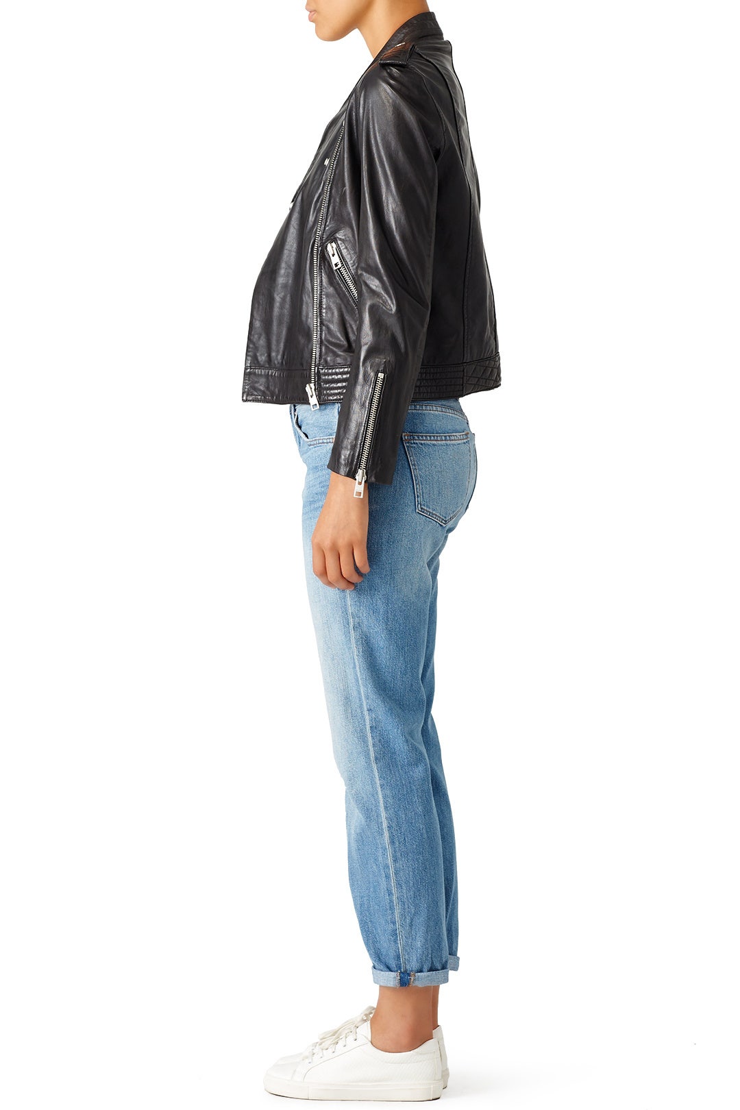 Leather Loon Spi Jacket by Zadig & Voltaire 2