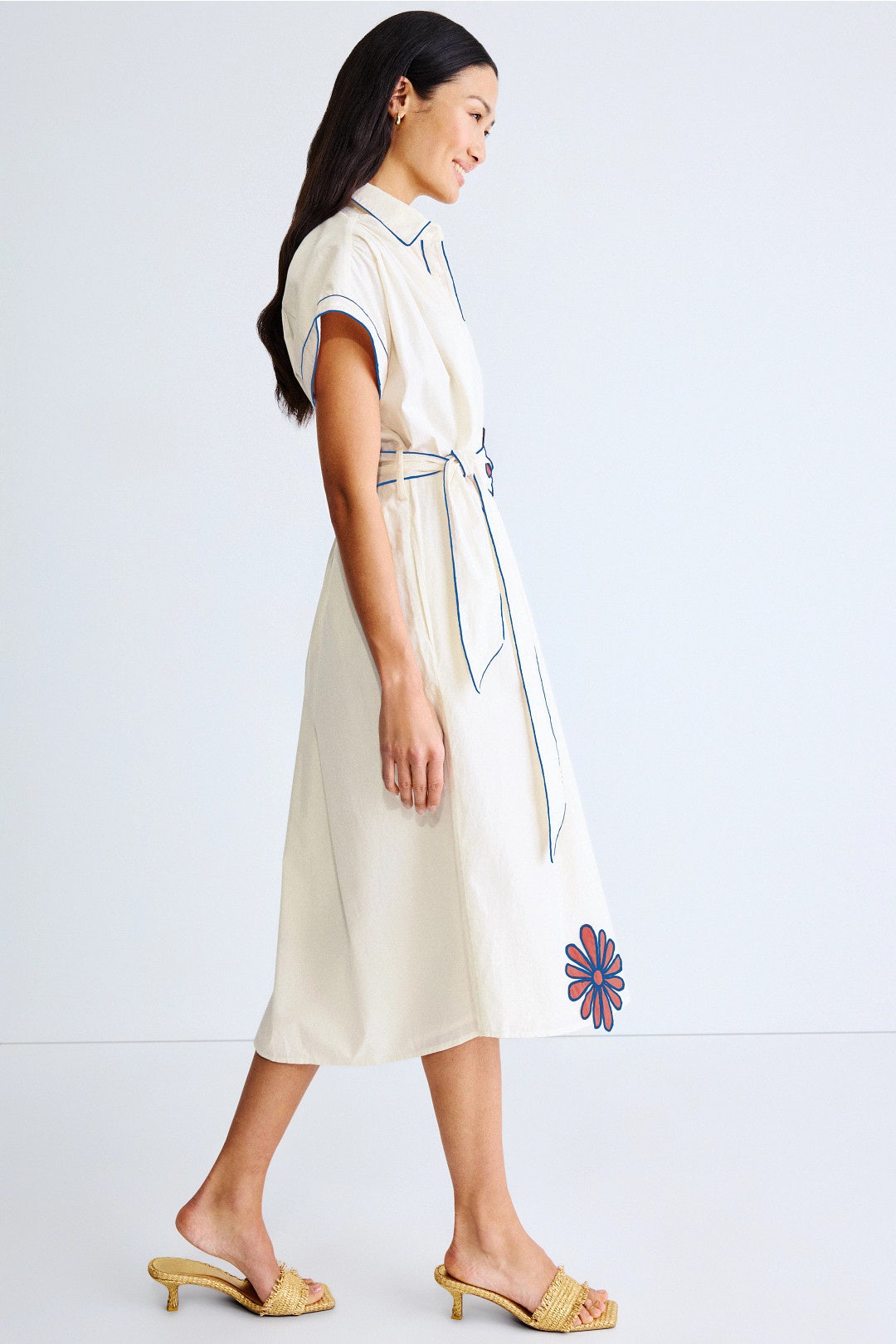 Floral Belted Valerie Dress by CAROLINA K 1
