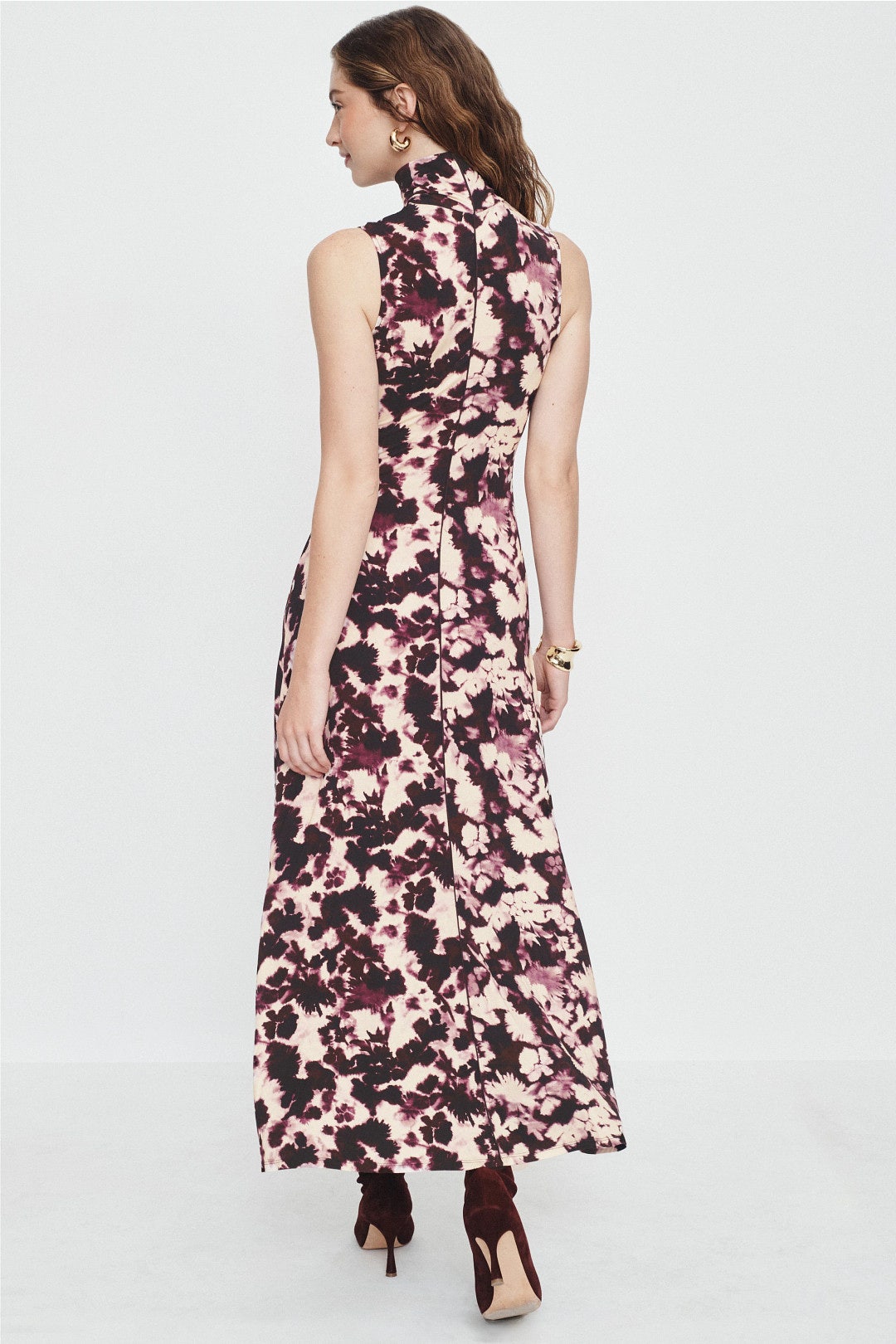 Valentina Dress in Printed Soft Jersey by Proenza Schouler White Label 2