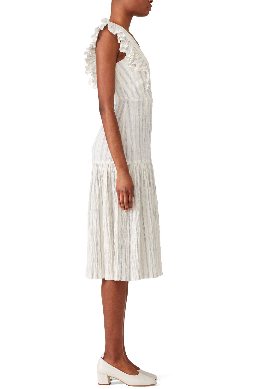 Yarn Dye Stripe Dress by Rebecca Taylor NYC 2