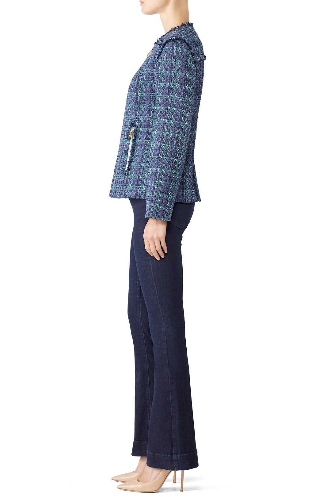 Plaid Tweed Jacket by Sail to Sable 1