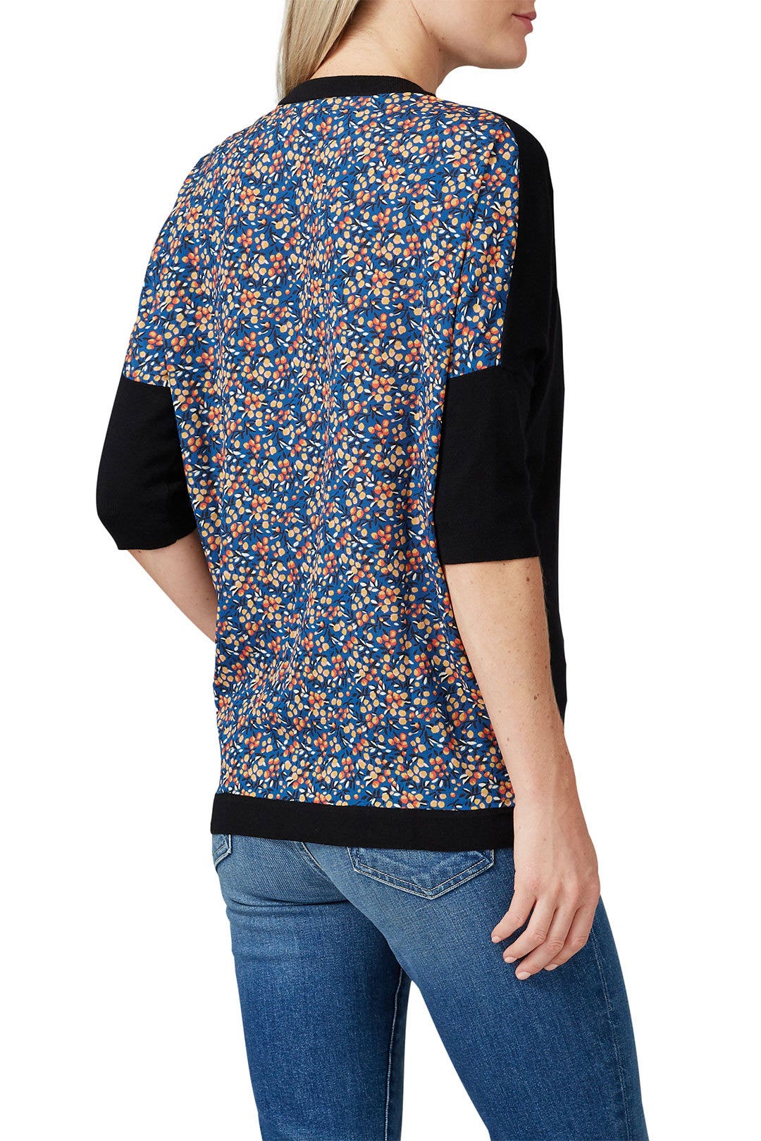 Floral Back Sweater by Derek Lam 10 Crosby x RTR 1