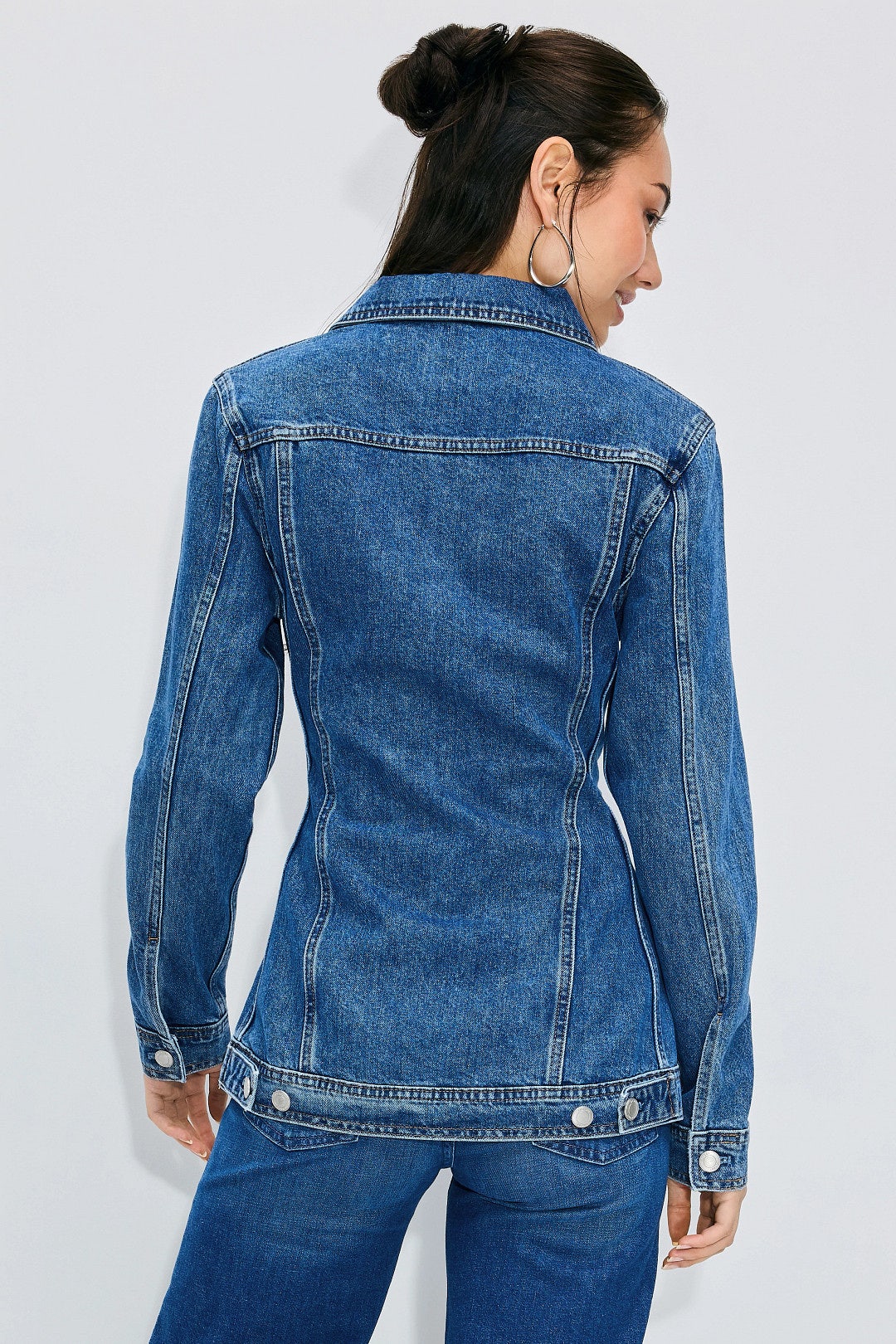 Denim Peplum Top by DL1961 2