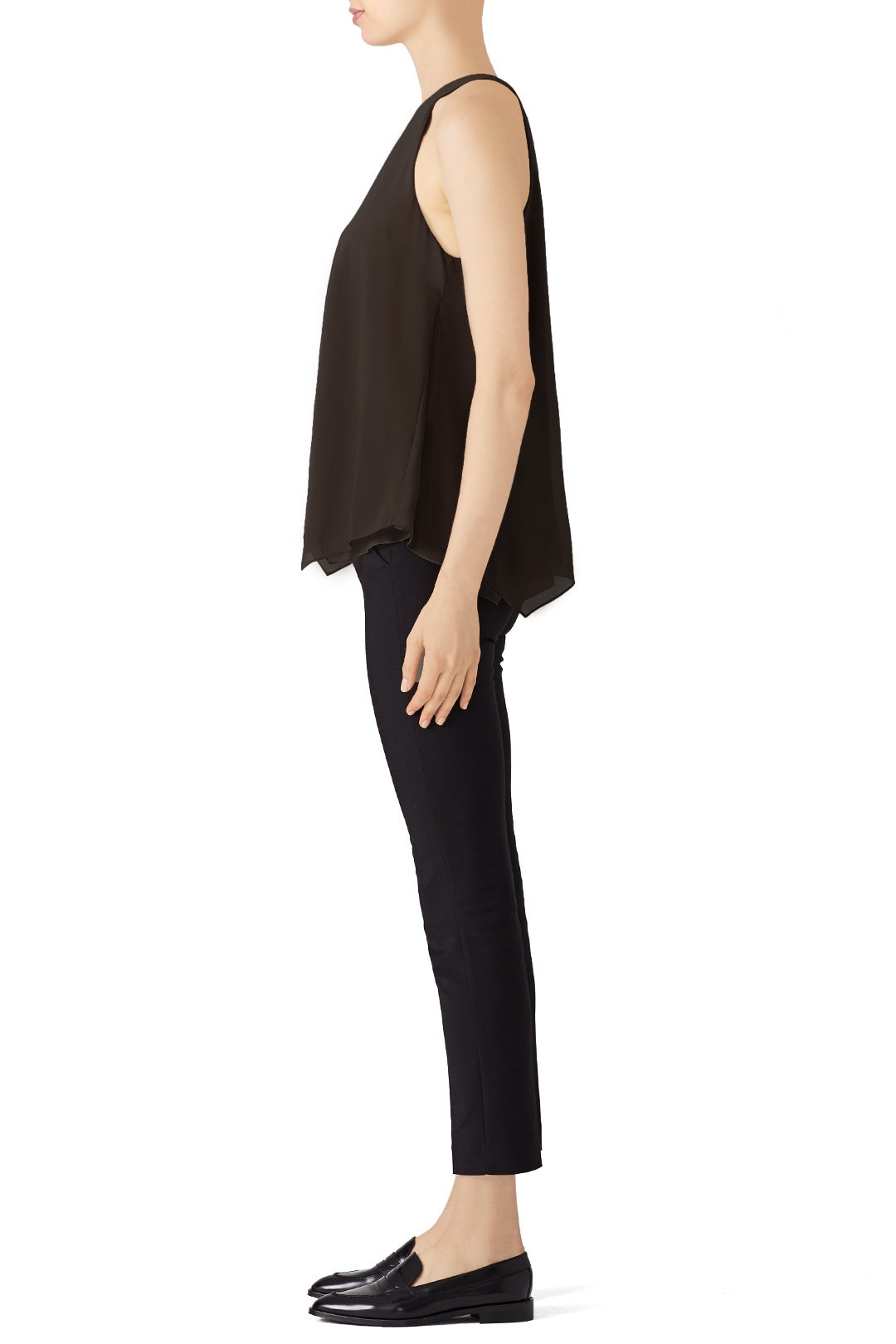 High Neck Cami by HALSTON 1