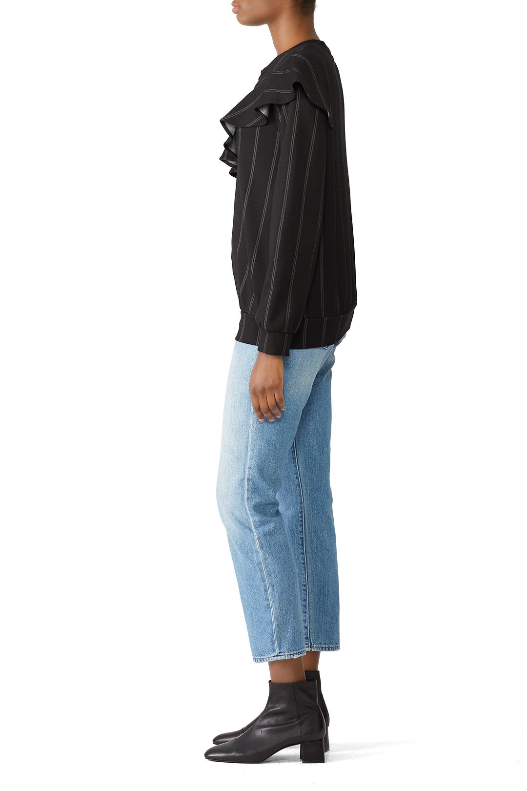 Striped Hailey Sweatshirt by Leota 2