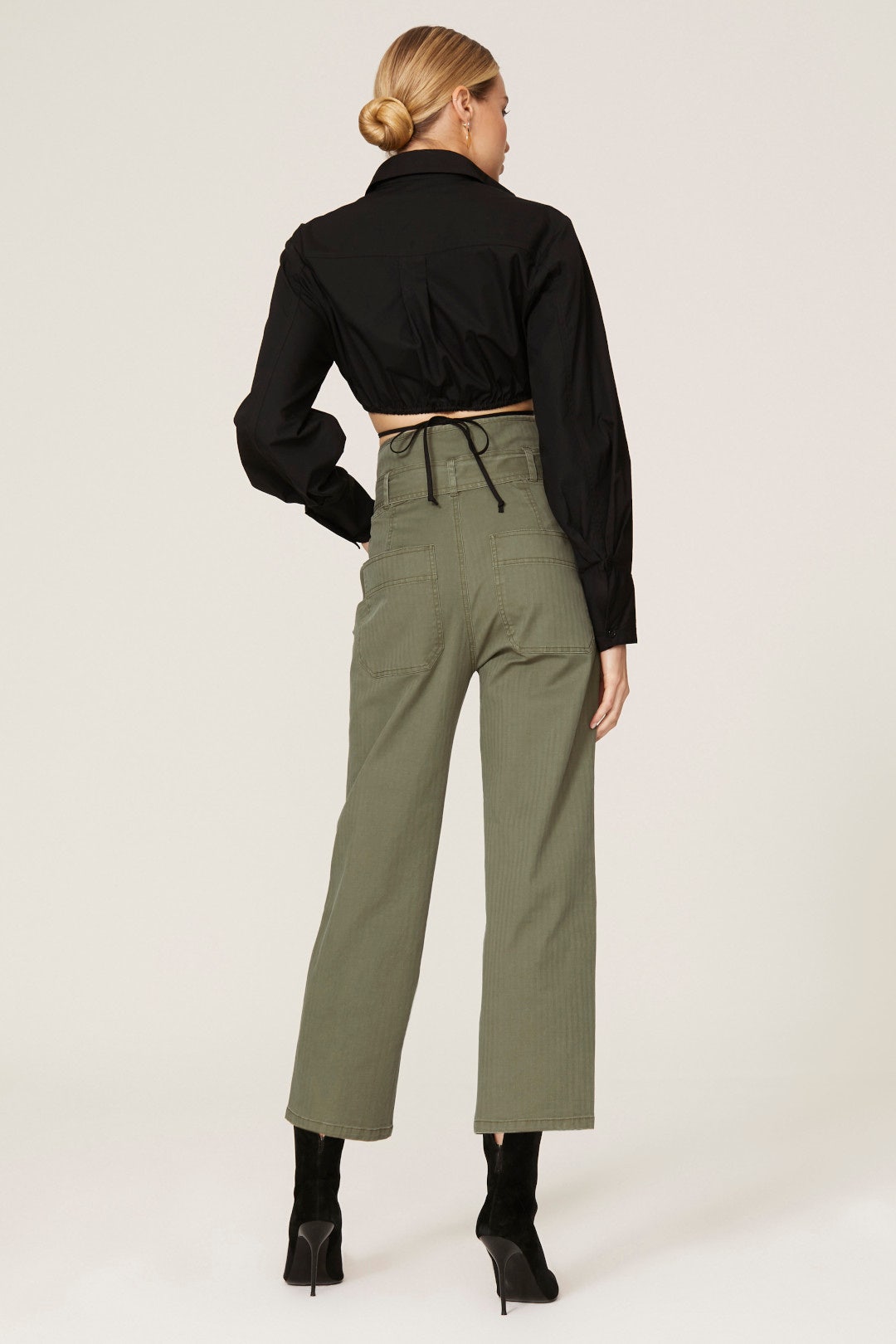 Olive Canvas Pants by Marissa Webb x RTR 2