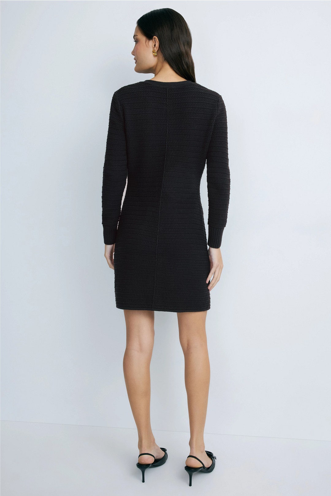 Cotton Suiting Cardigan Dress by Toccin 2