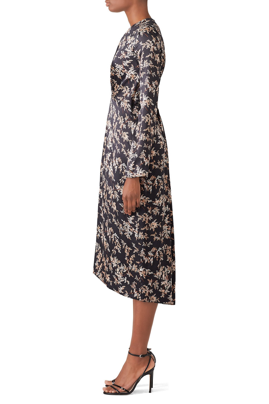 Eden Branch Twist Drape Dress by VINCE. 2