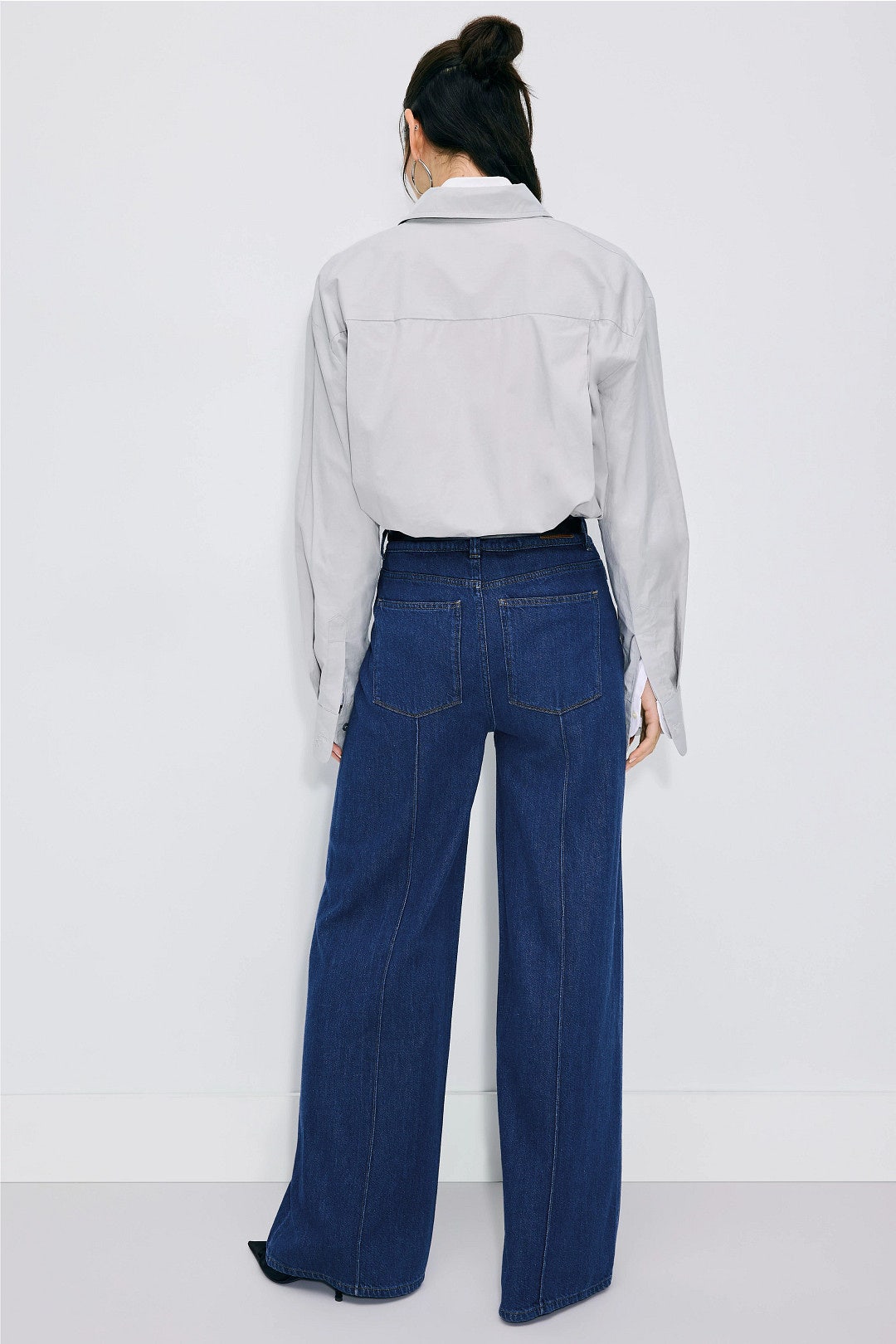 Hepburn Wide Leg Pintuck Jeans by DL1961 2