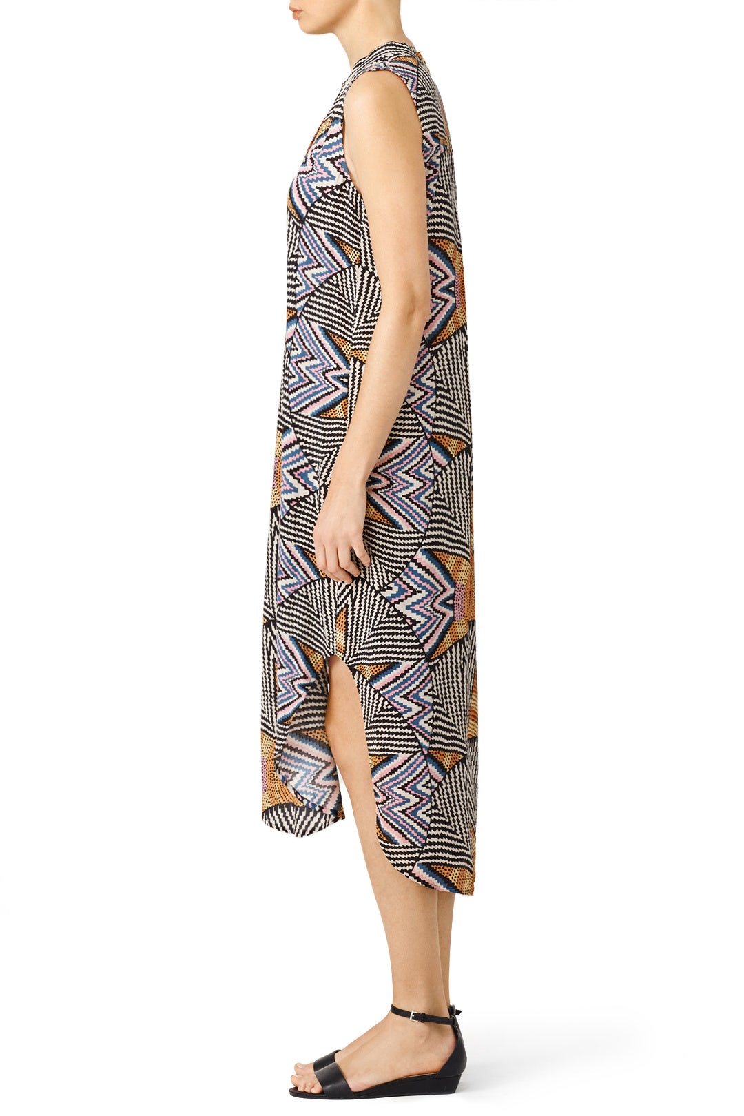 Sunrise Print Shirtdress by Mara Hoffman 1