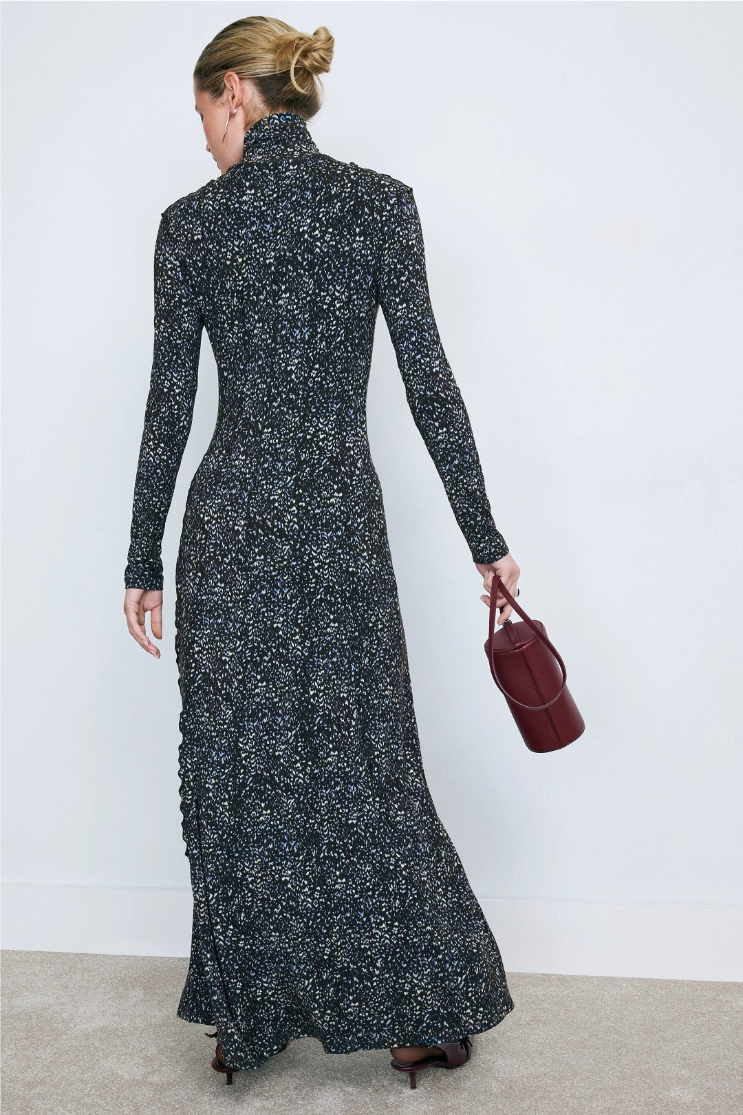 Mabel Dress in Cheetah Jersey by Proenza Schouler White Label 2