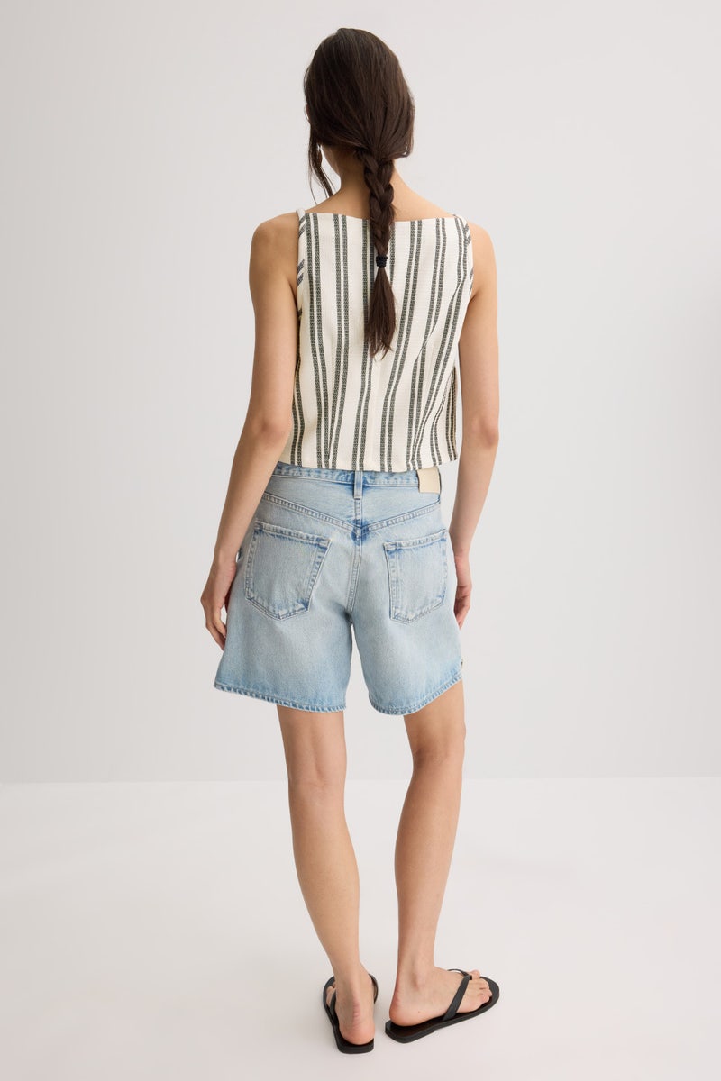 Elis Sleeveless Button Up Top by Fifteen Twenty - Photo 2