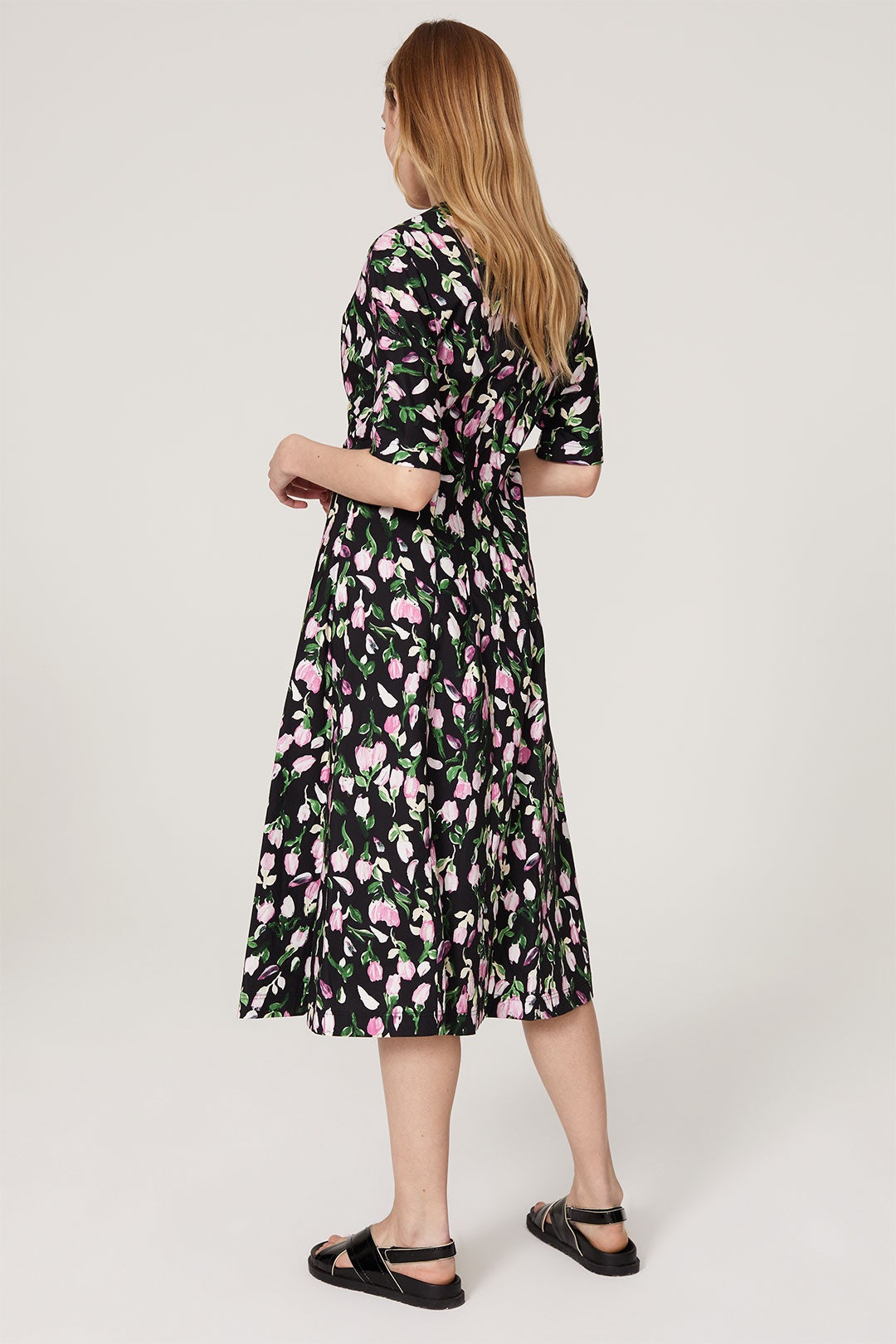 Black Printed Shirtdress by Marni 1