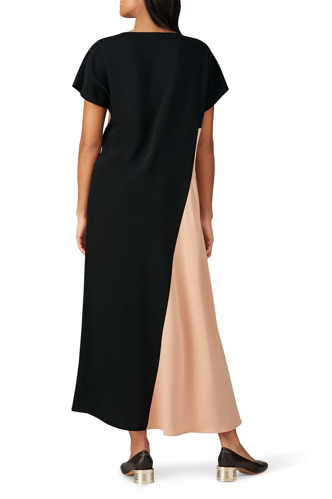 Pink Colorblock dress by MM6 Maison Margiela | Rent the Runway
