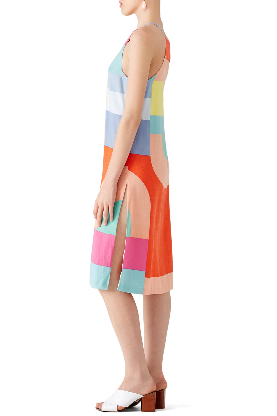 Colorblock Midi Shift by Mara Hoffman 2