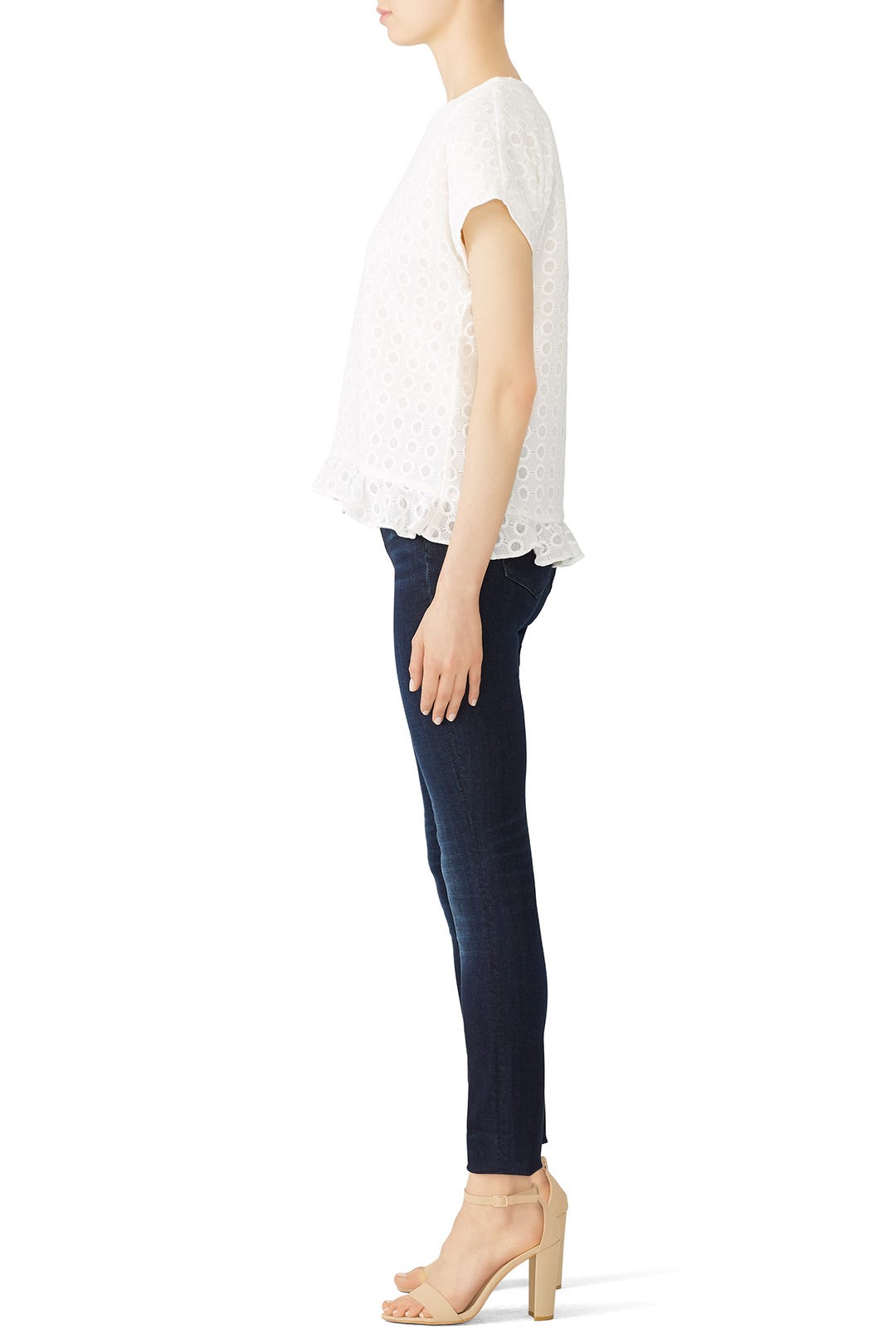 White Blythe Top by Waverly Grey 1