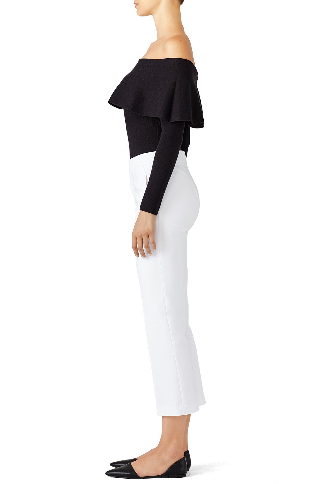 Black Popover Sweater by cupcakes and cashmere 2