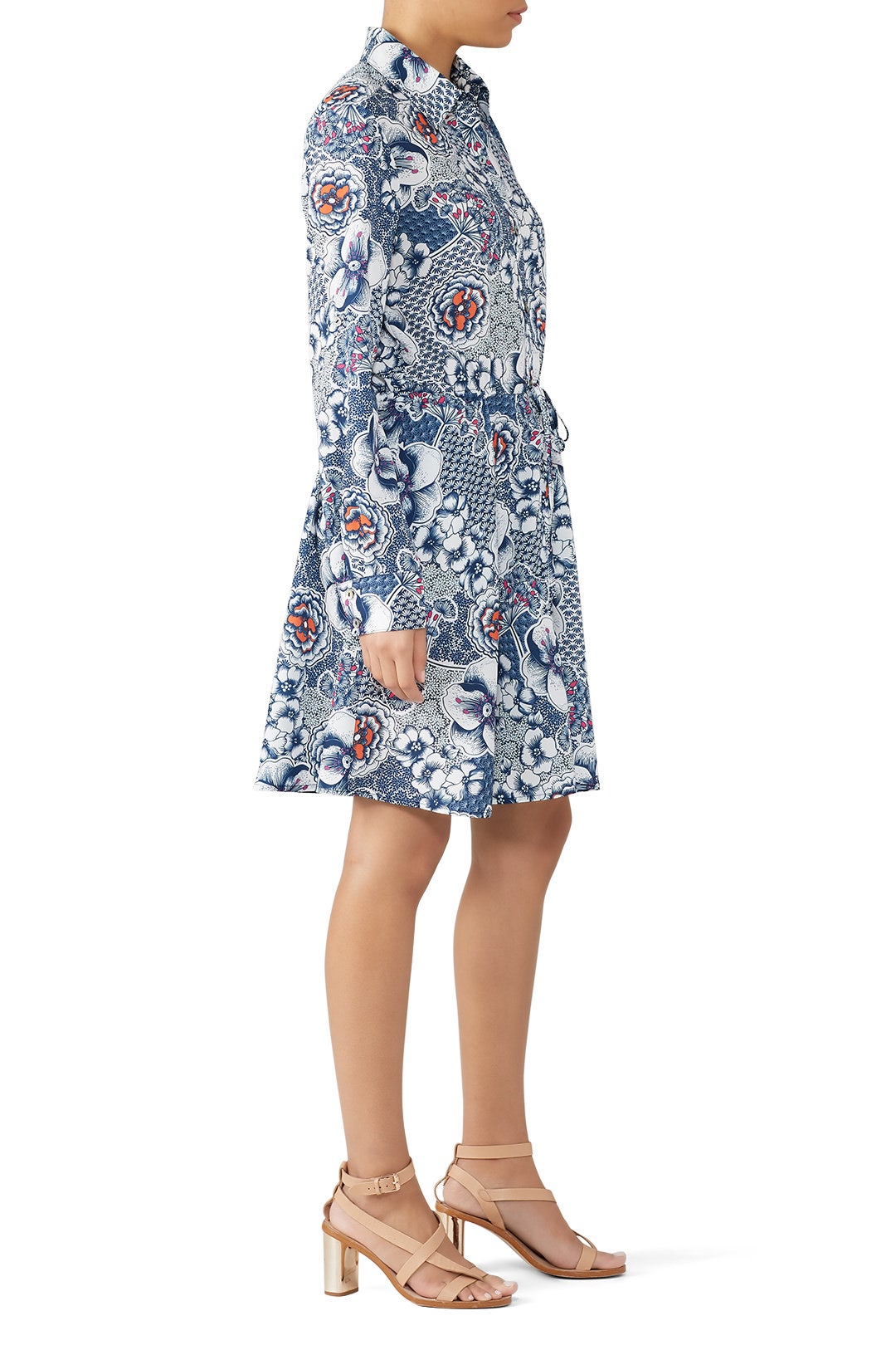 Zen Garden Floral Shirtdress by Slate & Willow 1
