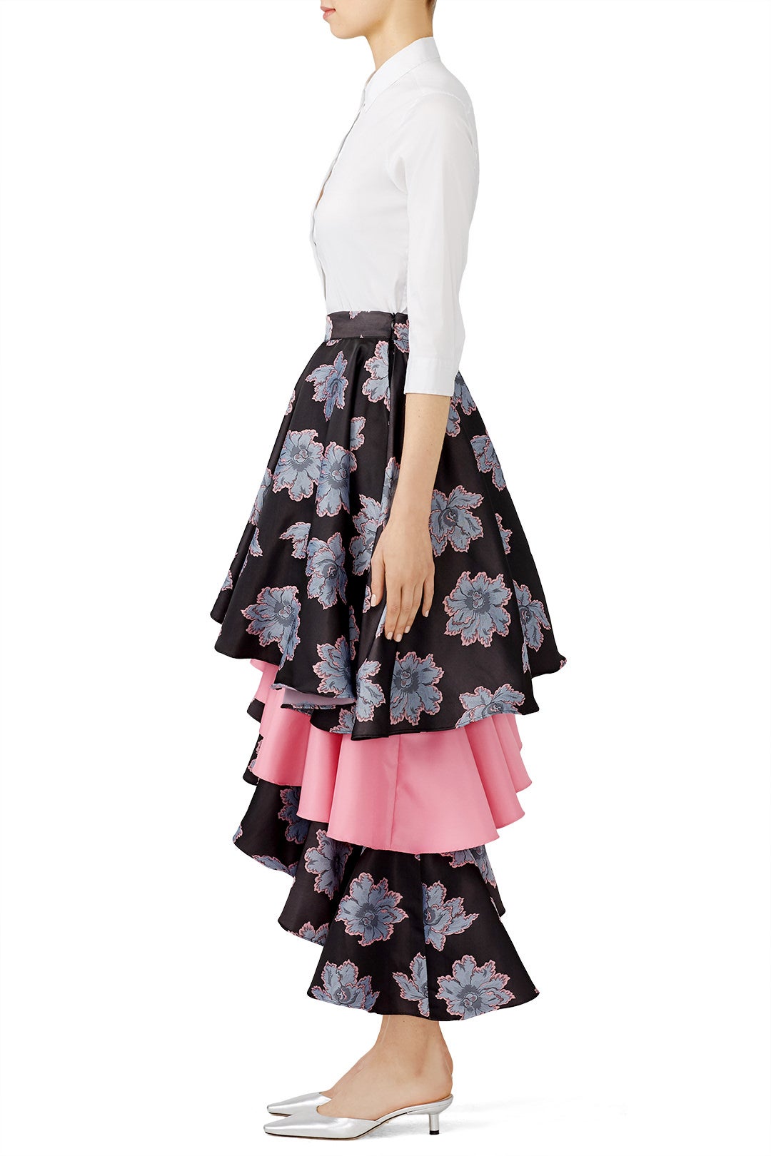 Floral Ruffle Skirt by Viva Aviva 1