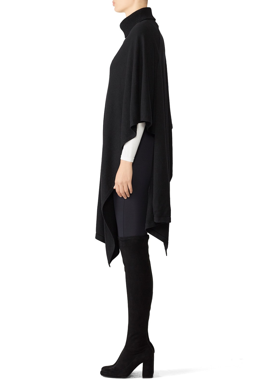 Black Poncho by Slate & Willow 1