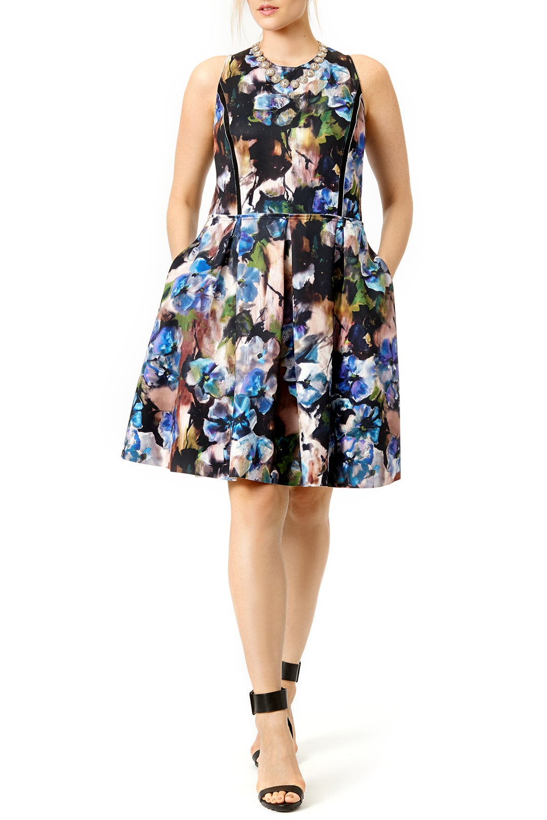 Dive Into Blooms Dress by Carmen Marc Valvo 2