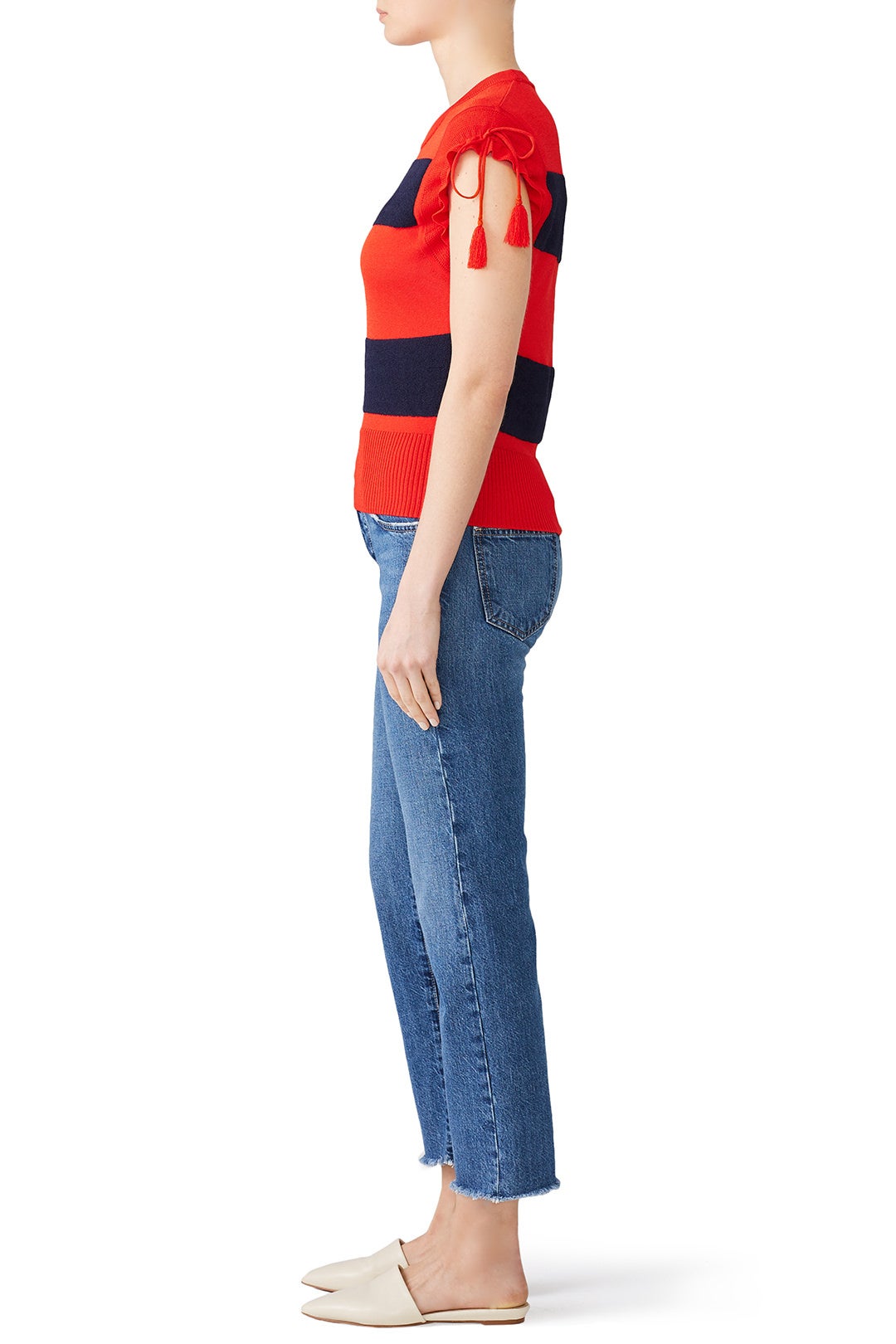 Retro Rugby Knit Top by Carven 2