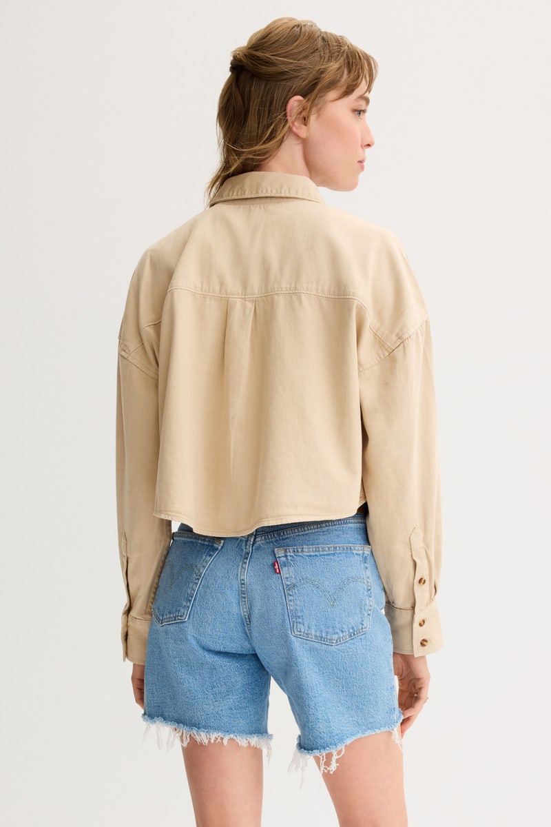 Cropped Ex-Boyfriend Shirt by Favorite Daughter - Photo 2
