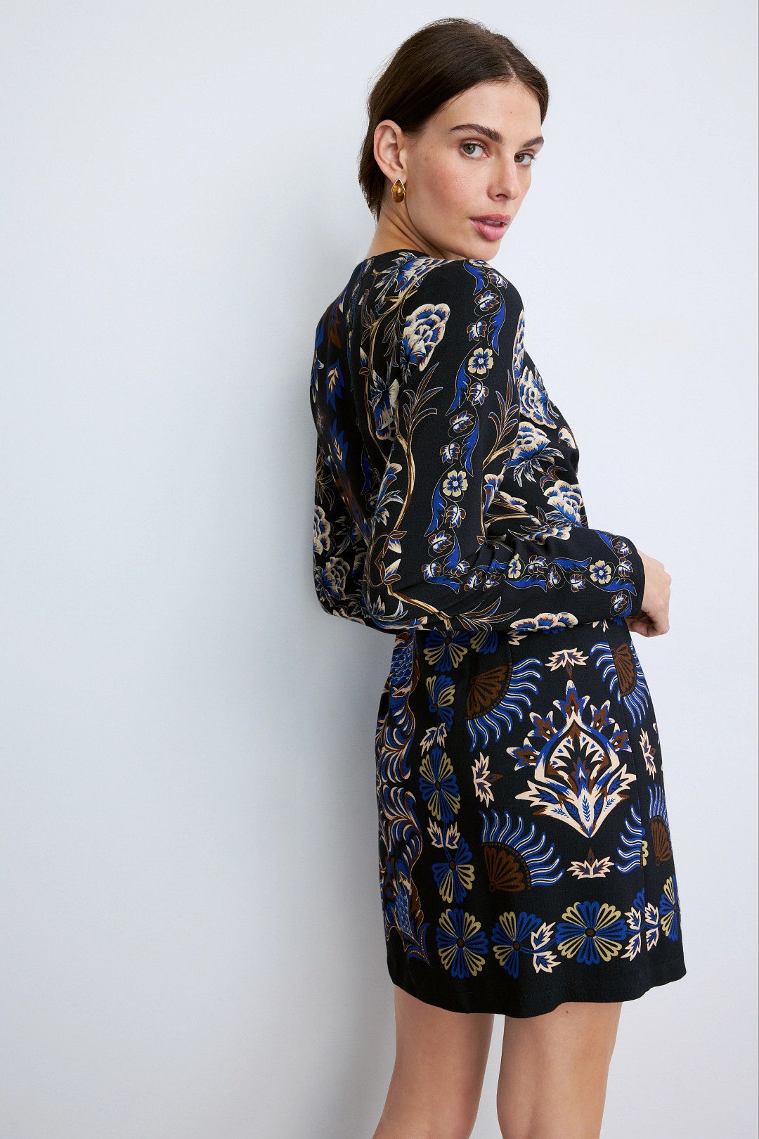 Arabesque Wrap Mini Dress by FARM Rio 2