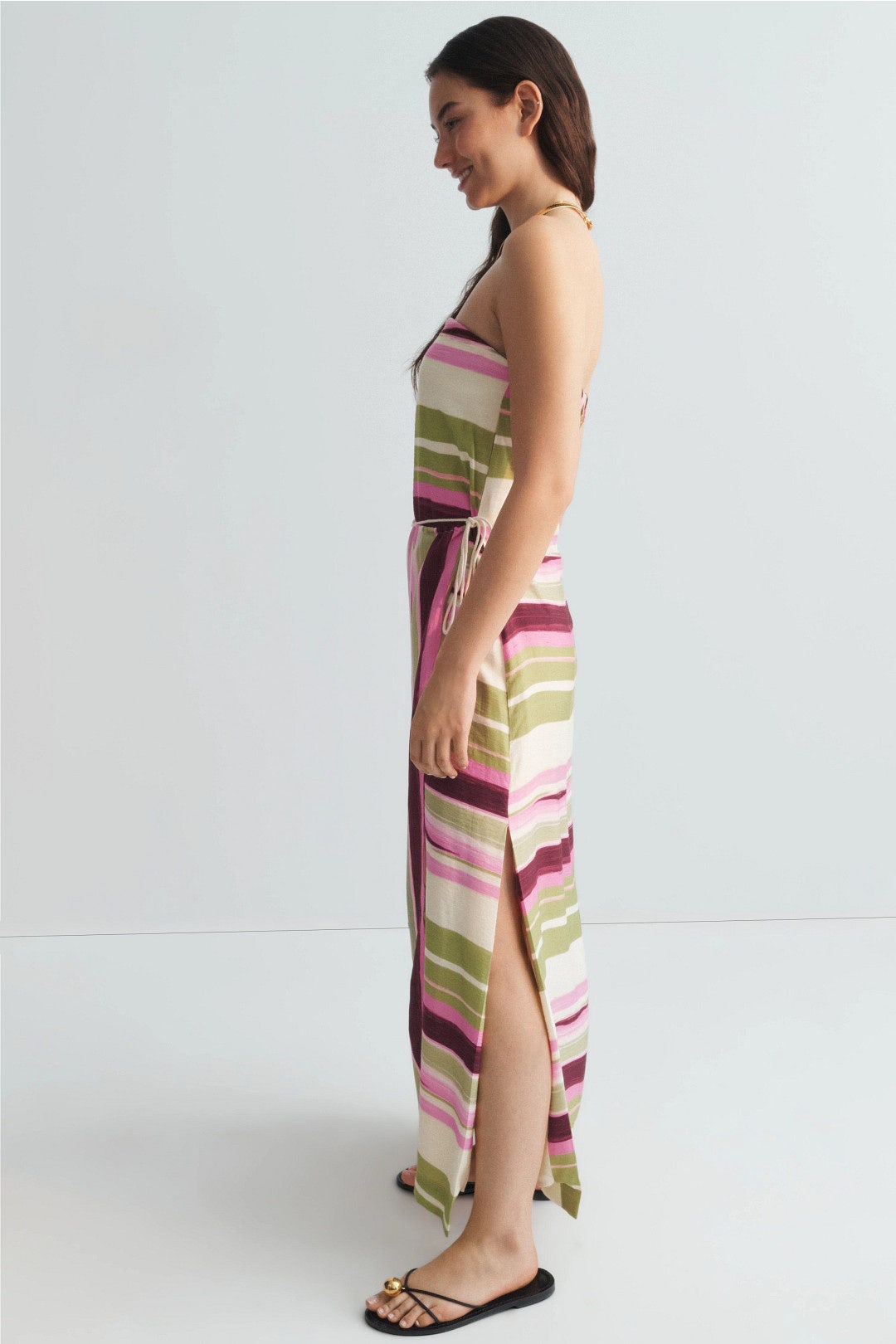 Mirage Stripe Dress by Mon Renn 1