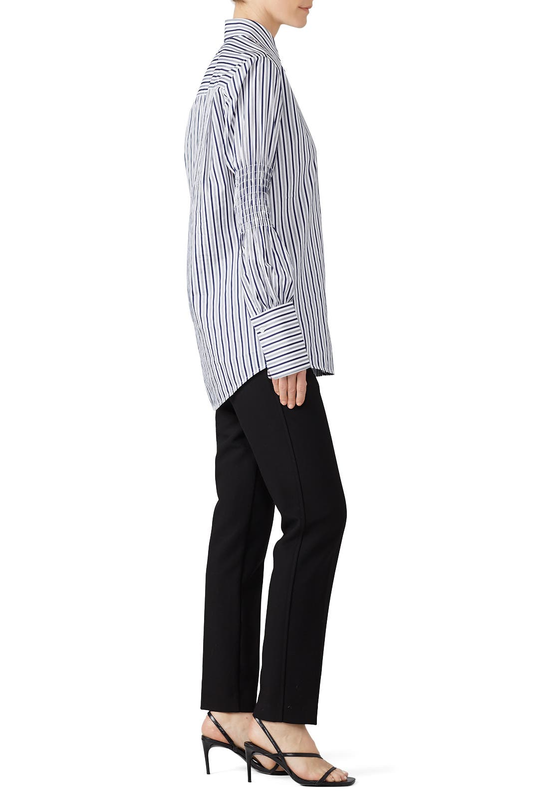 Victoria Victoria Beckham. - F437/Victoria Beckham Tシャツ リボン 変形 ギャザー S F437/Victoria Beckham Tシャツ リボン 変形 ギャザー S トップス