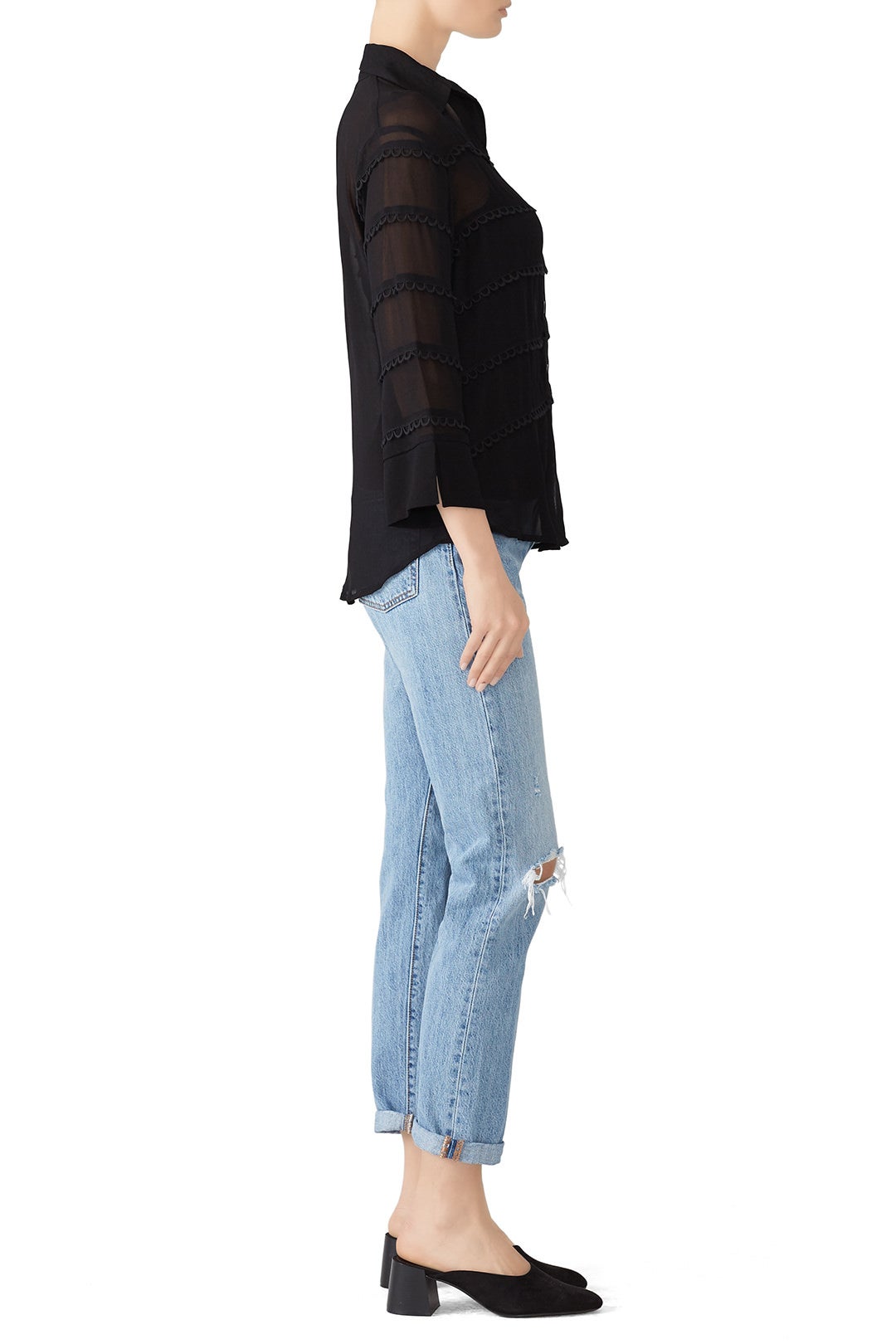 Sheer Autumn Blouse by Cleobella 1